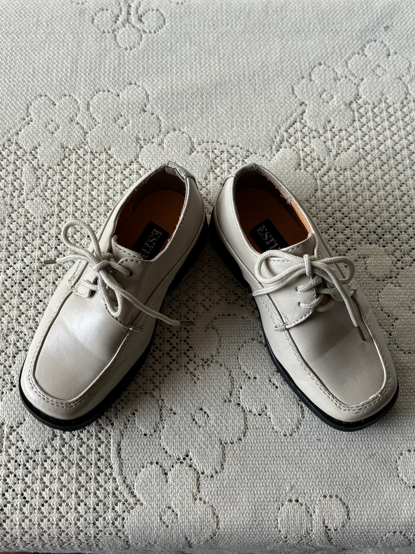 Derbies Esther enfant crème T.21