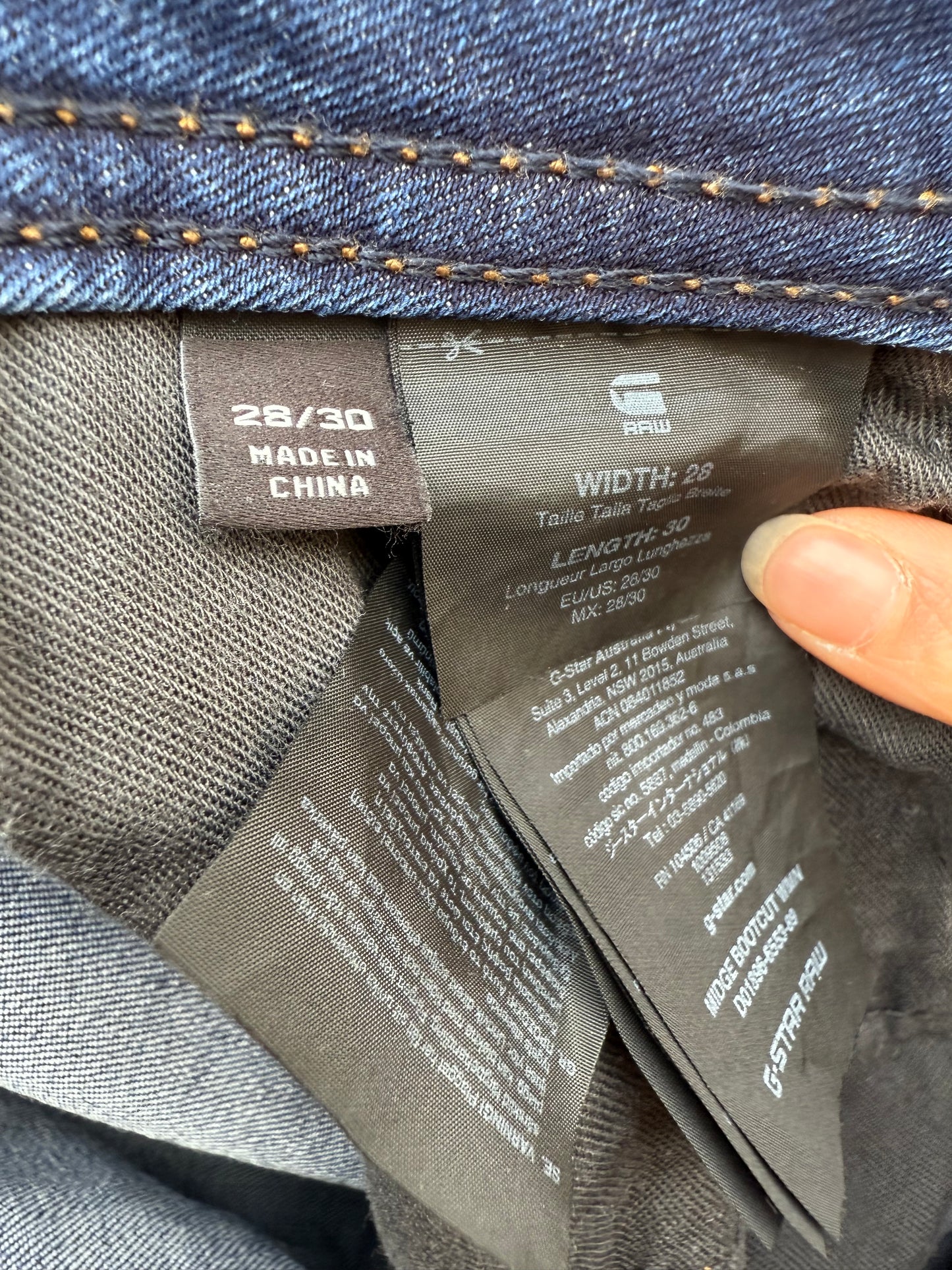 Jean G-STAR Raw Midge Bootcut T.34/36