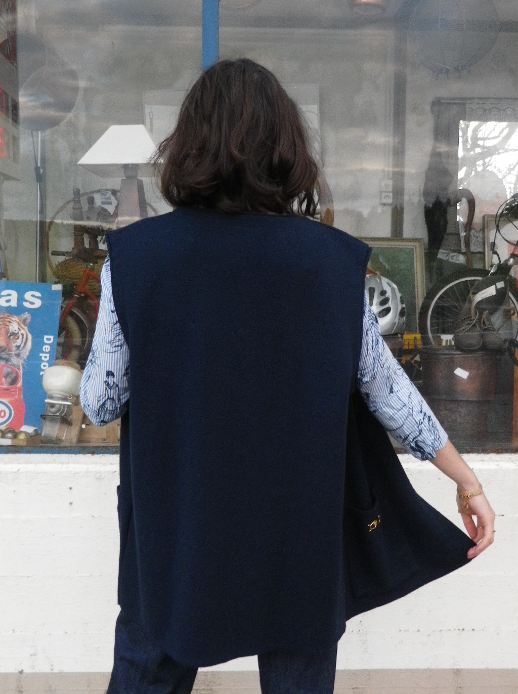 Gilet sans manche vintage Daxon T.XL