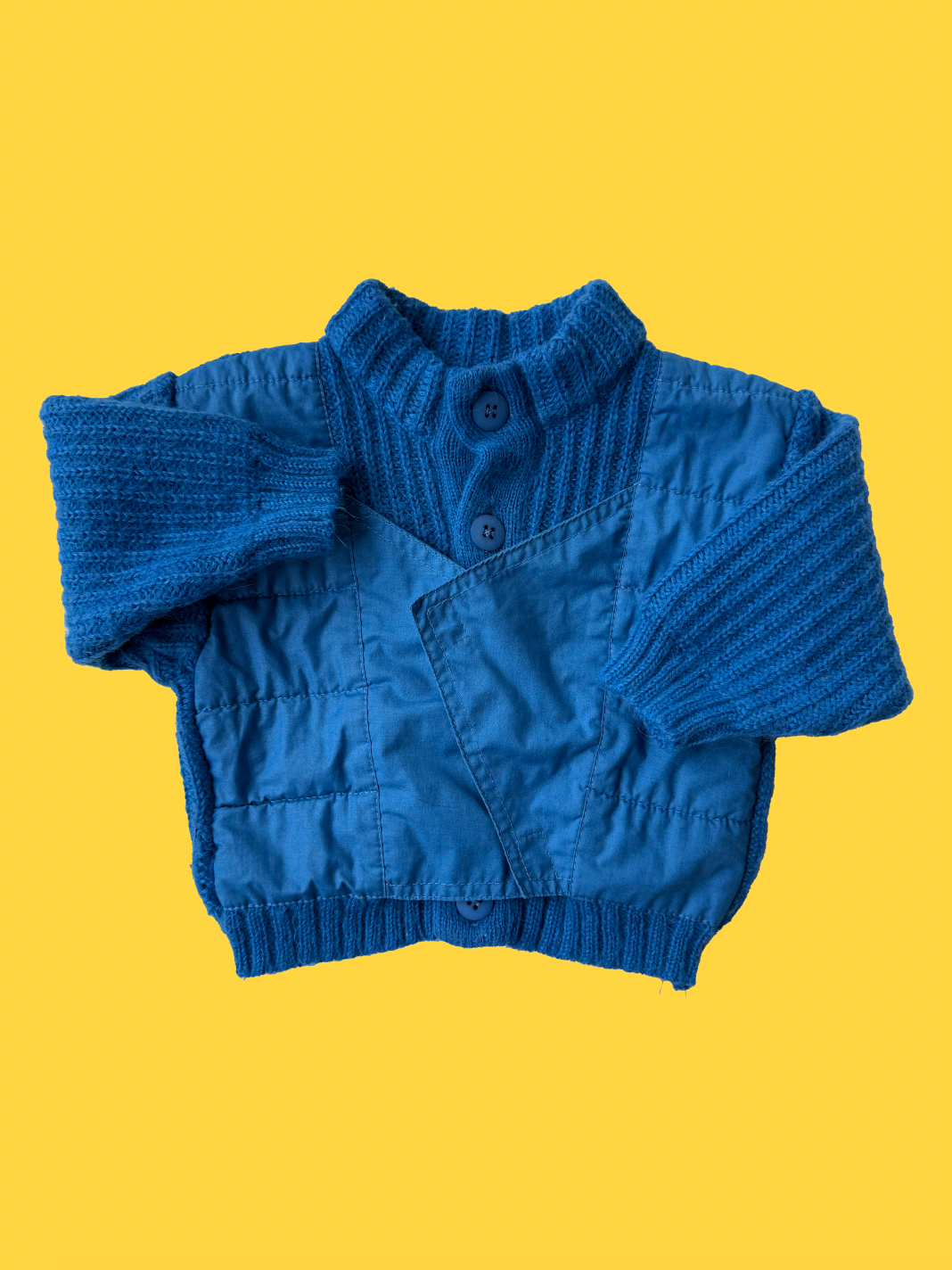 Pull bleu bébé Marèse T.6 mois