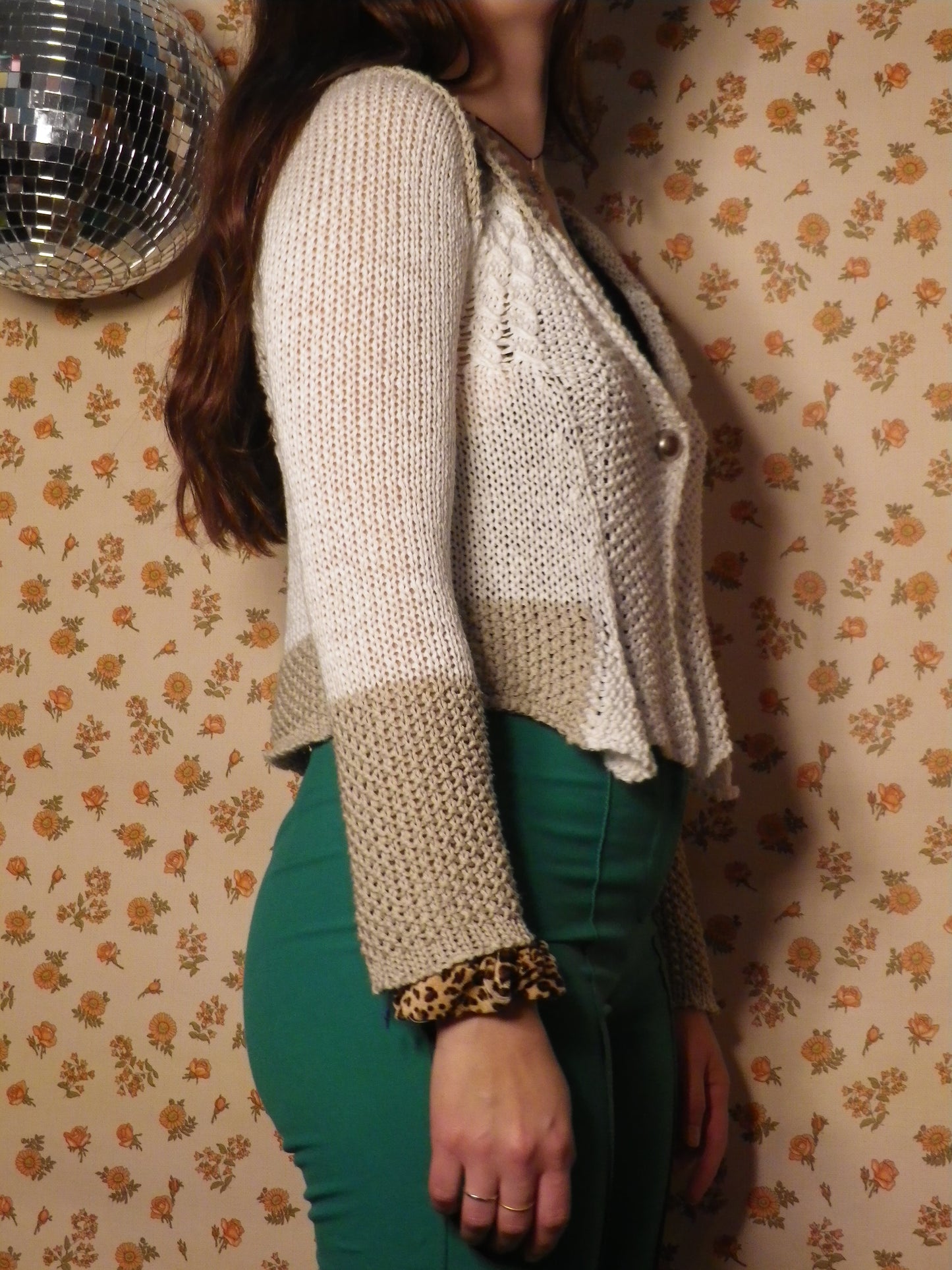 Gilet en tricot T.S-M