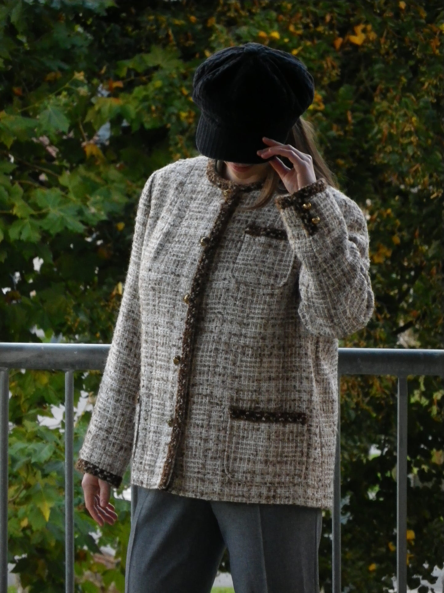 Veste en Tweed T.M-L
