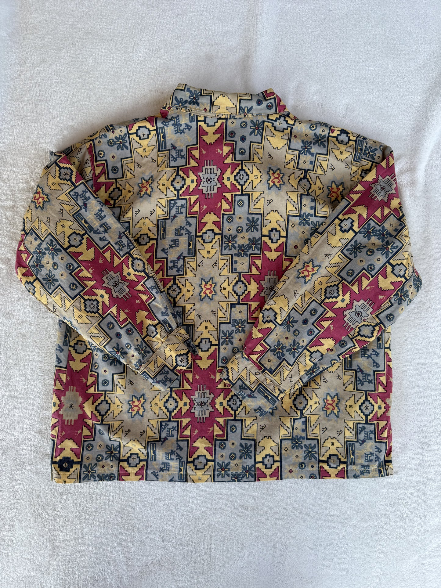 Chemise vintage à manches longues KID'S Graffiti T.10 ans