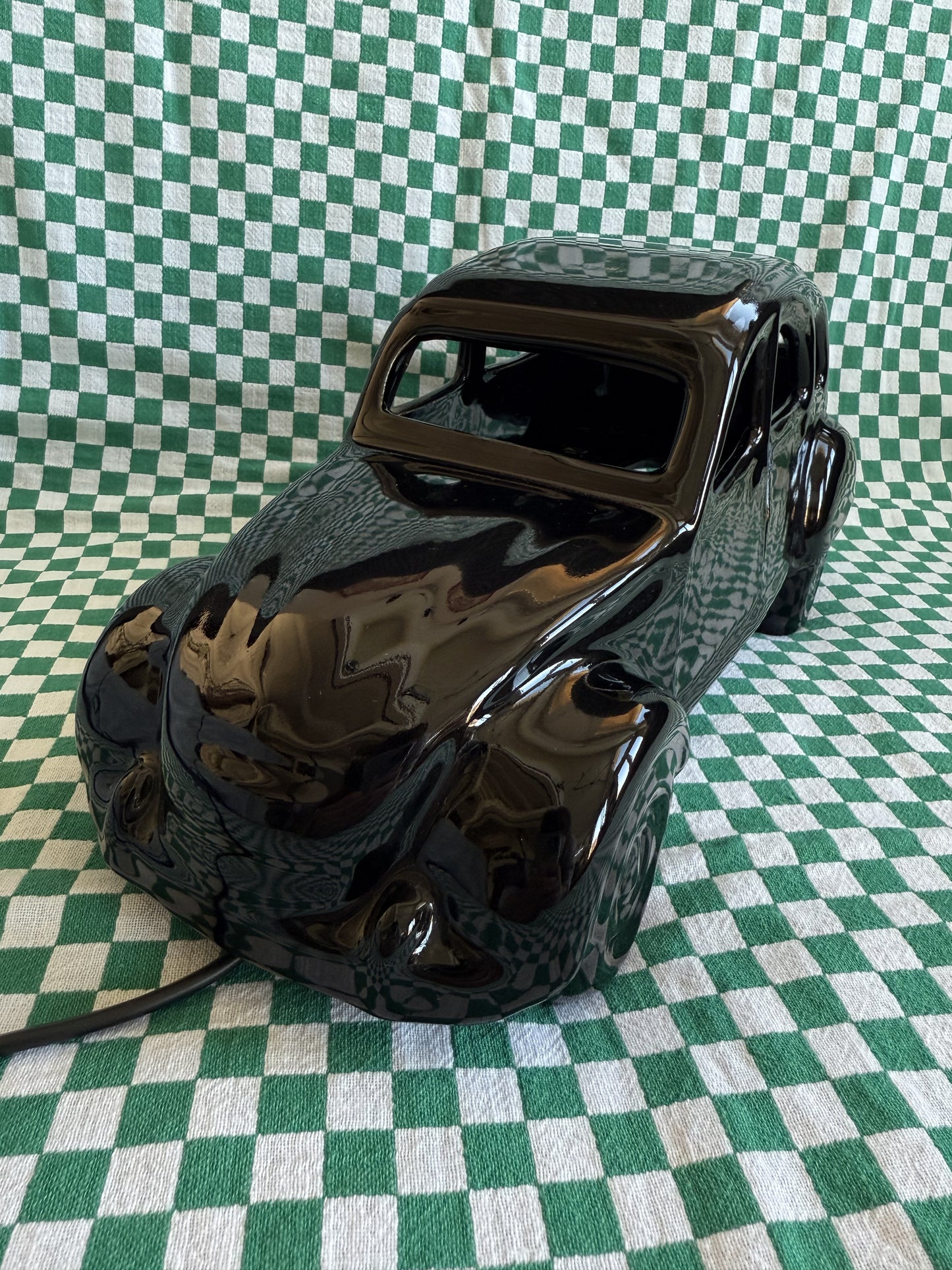 Lampe voiture noire en céramique Steinebach Leuchten