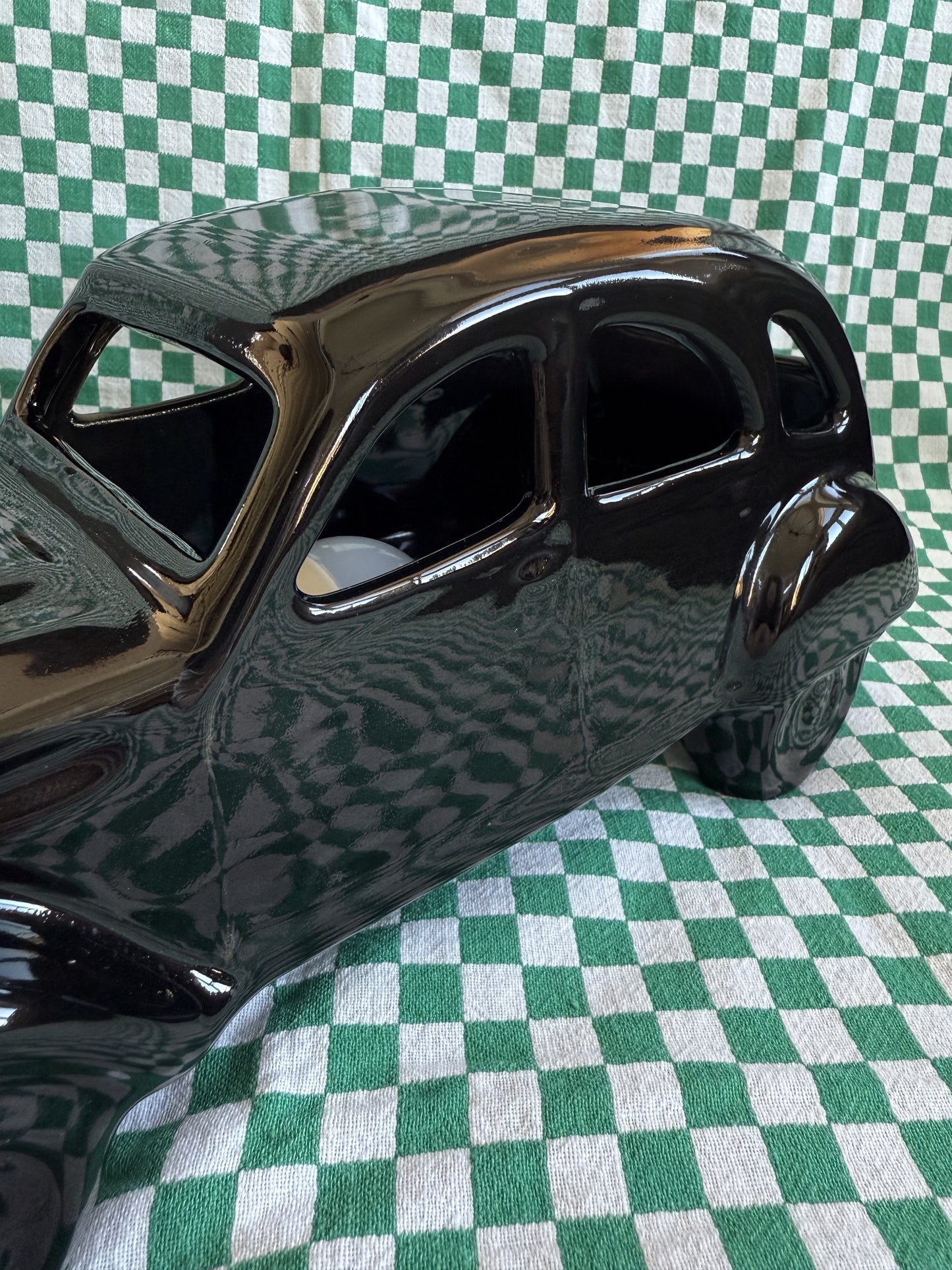 Lampe voiture noire en céramique Steinebach Leuchten