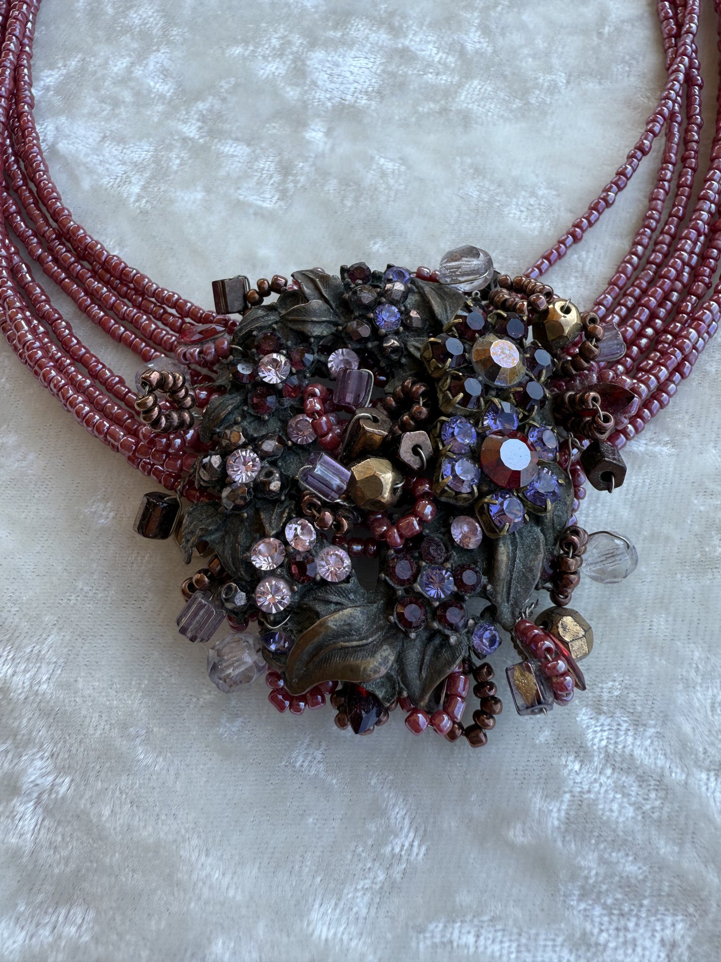 Collier de perles fantaisie