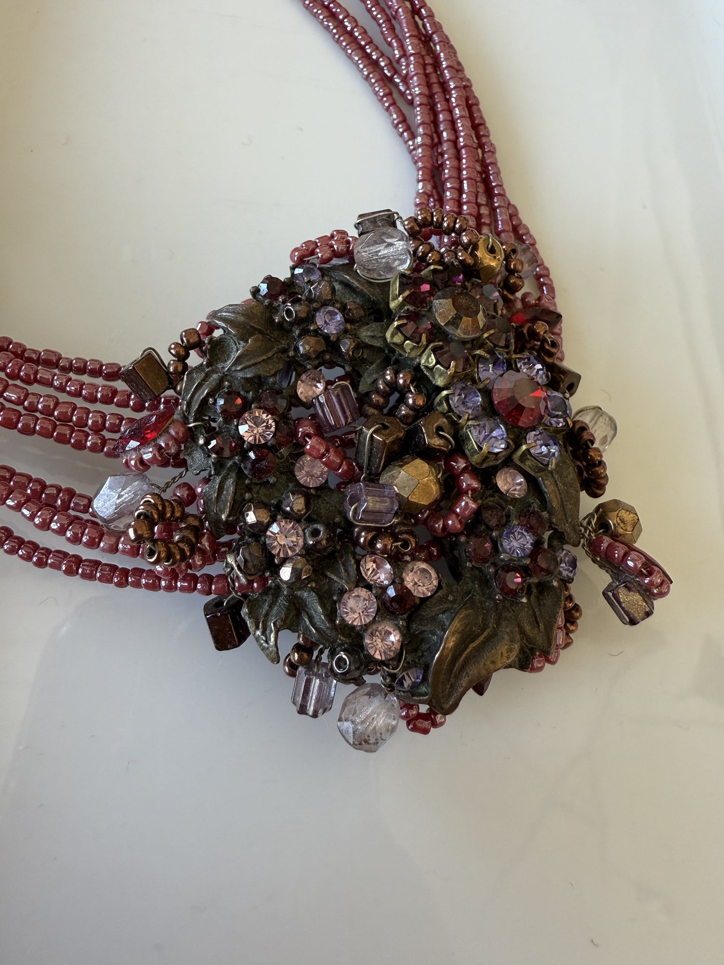 Collier de perles fantaisie