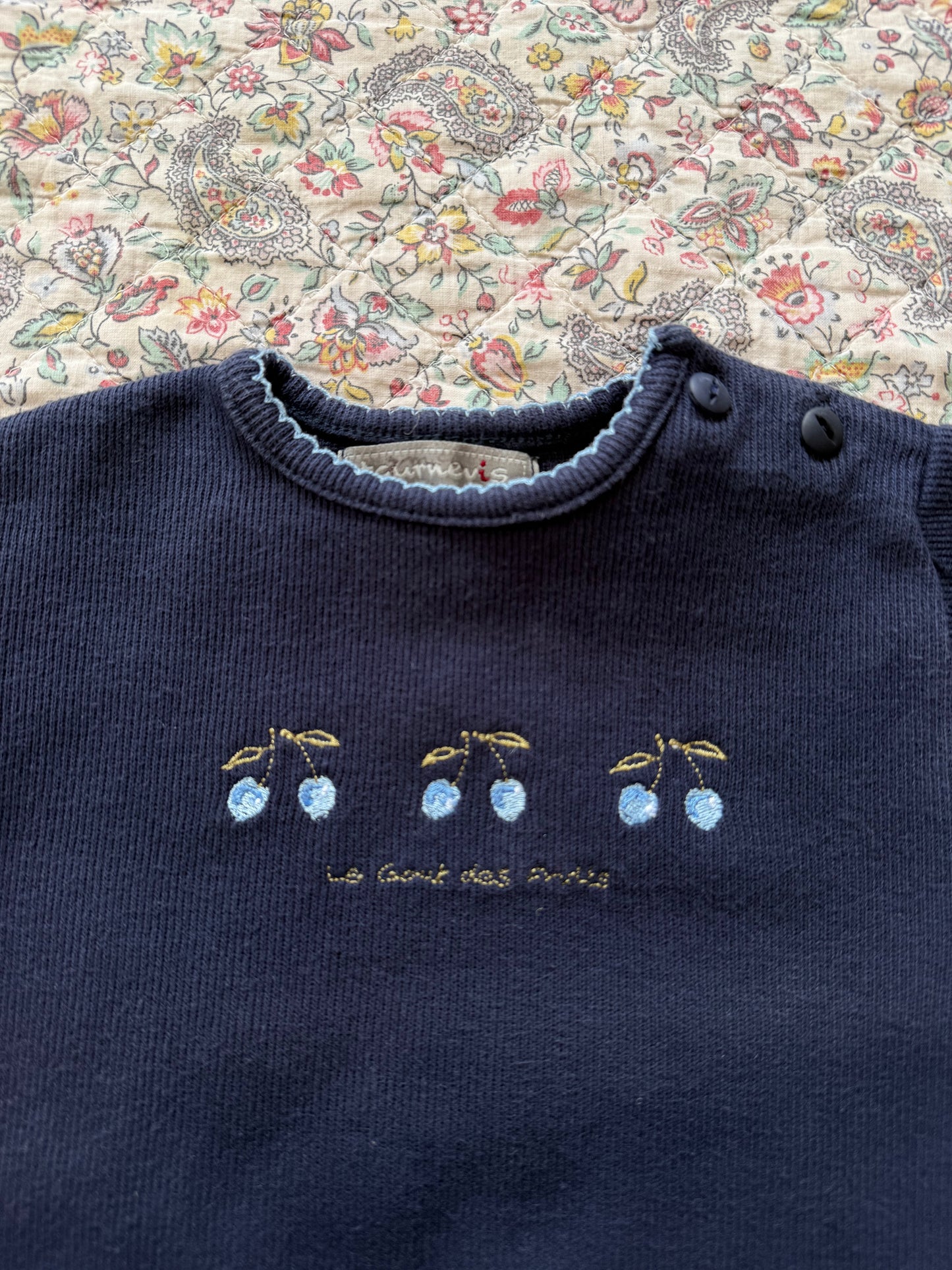Pull "Le goût des fruits" Tournevis T.3 mois