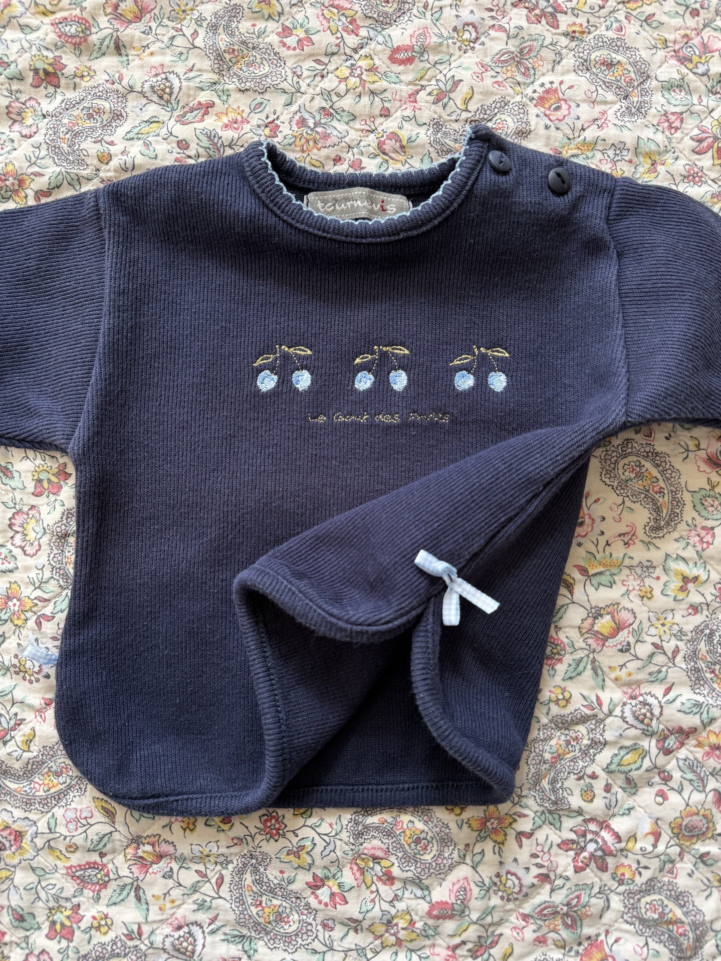 Pull "Le goût des fruits" Tournevis T.3 mois