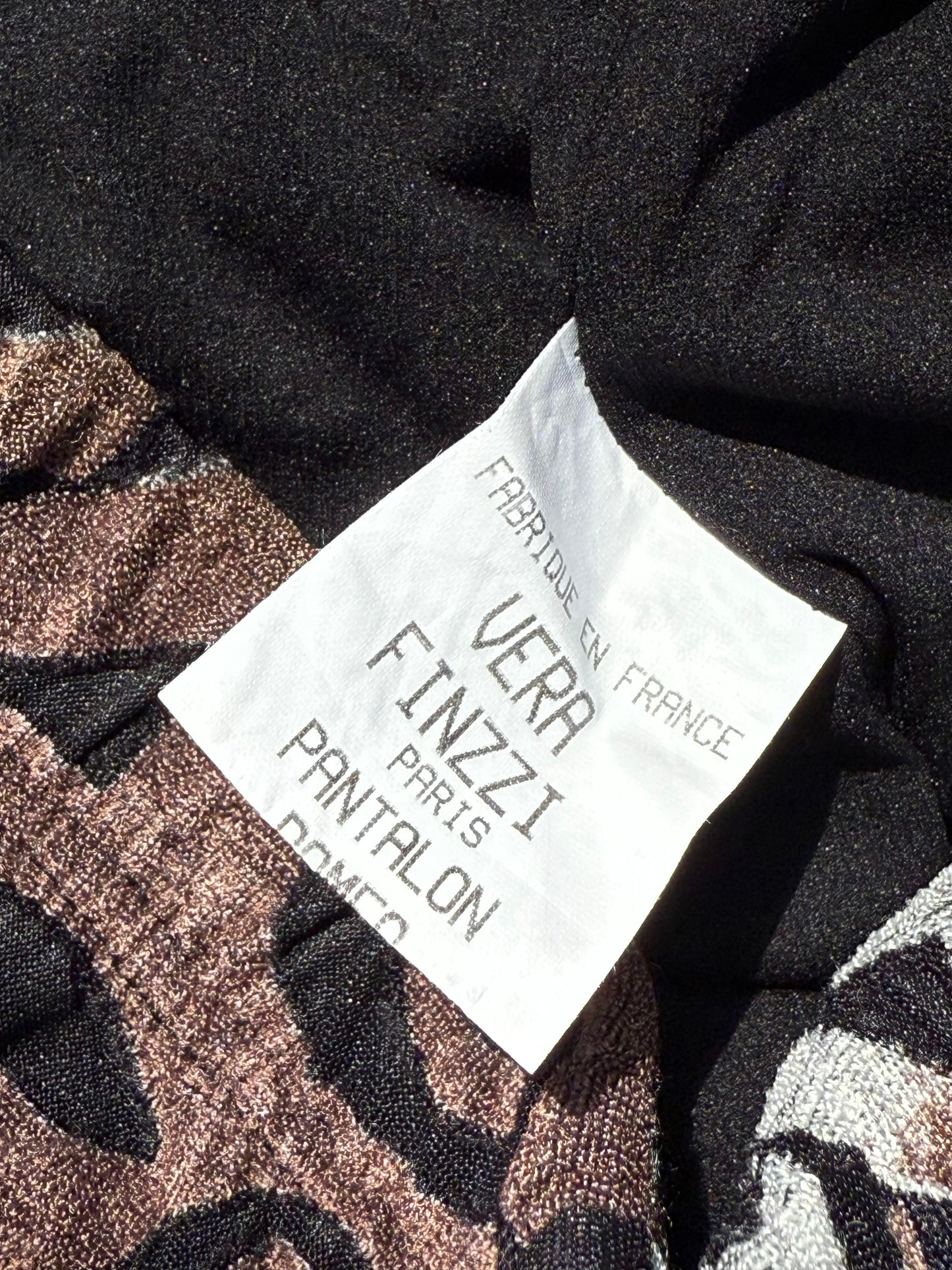 Pantalon d'été Vera Finzzi Paris T.U