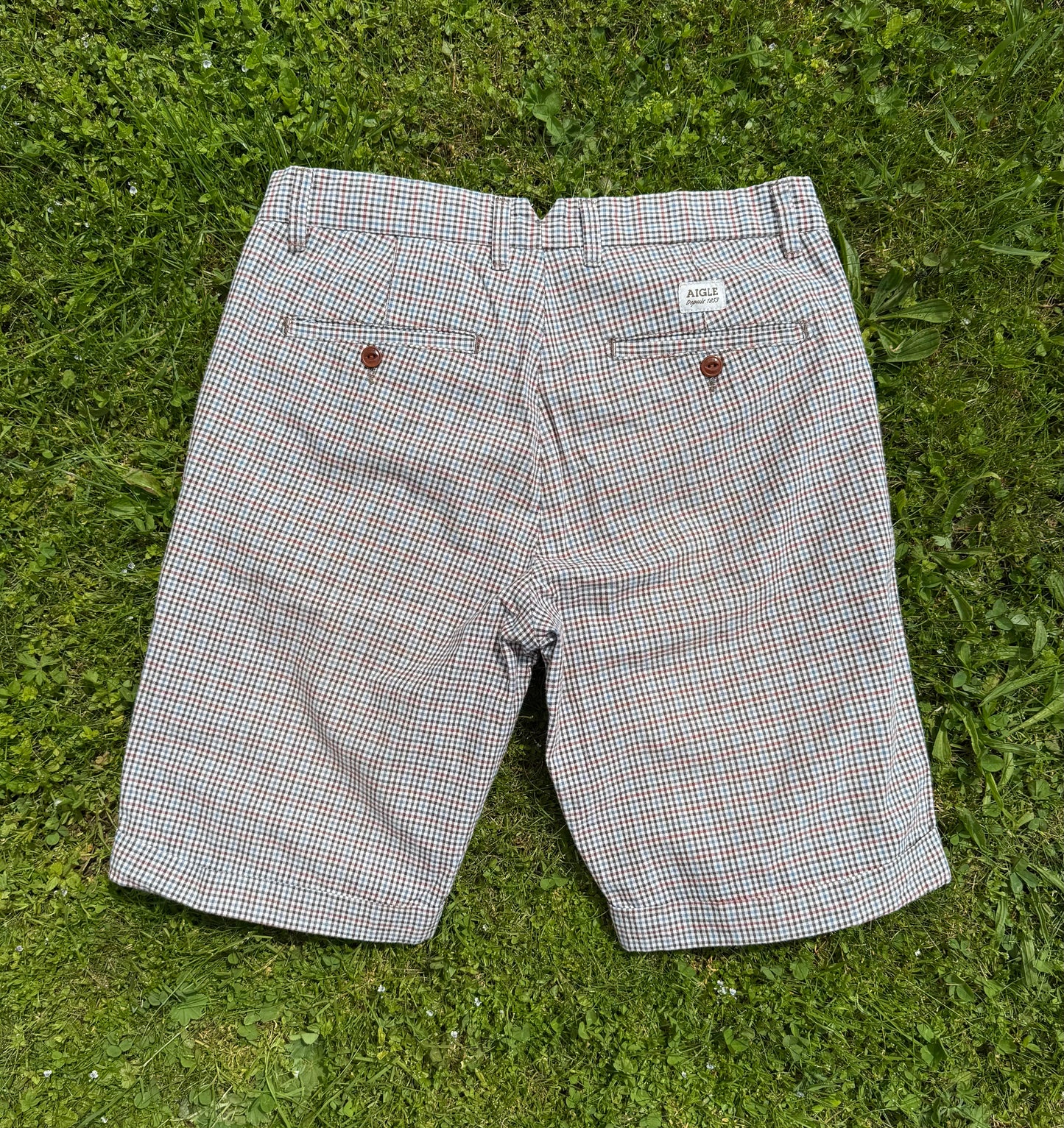 Short Aigle à carreaux T.M / 40