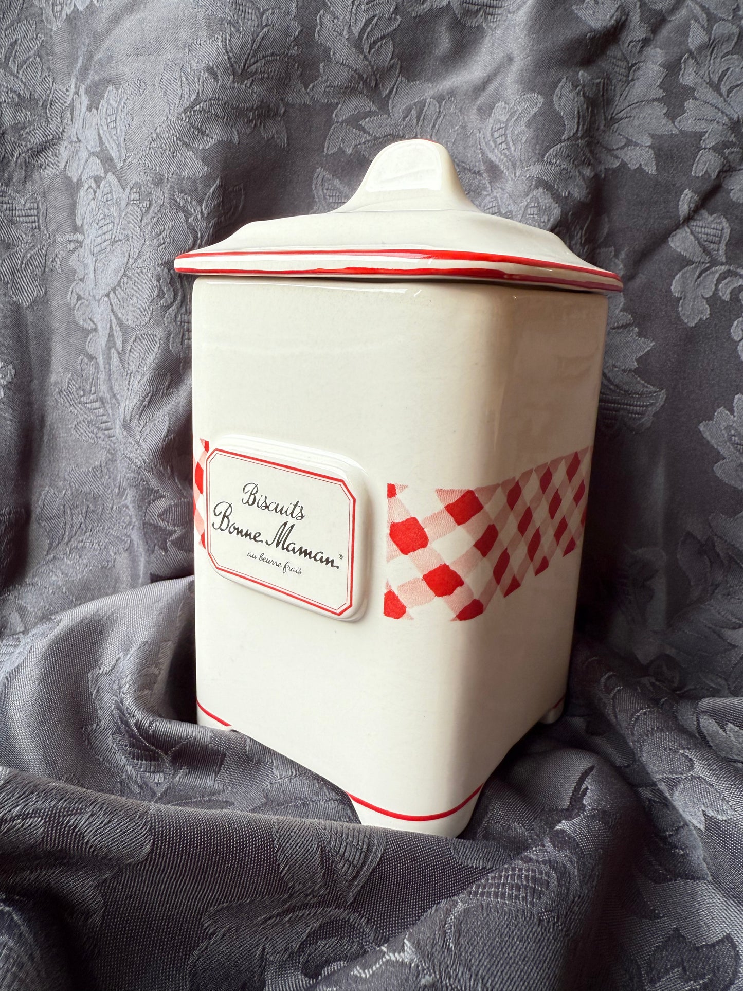 Boîte à biscuits en céramique Bonne Maman