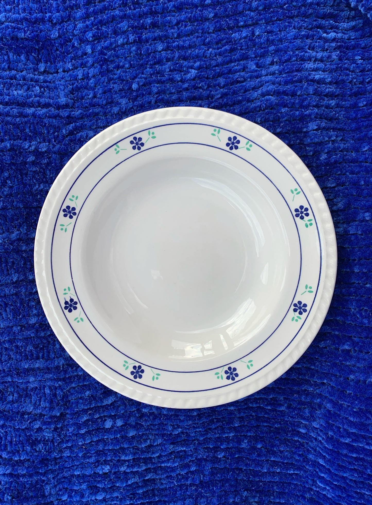 Six assiettes creuses Keradur Oxford