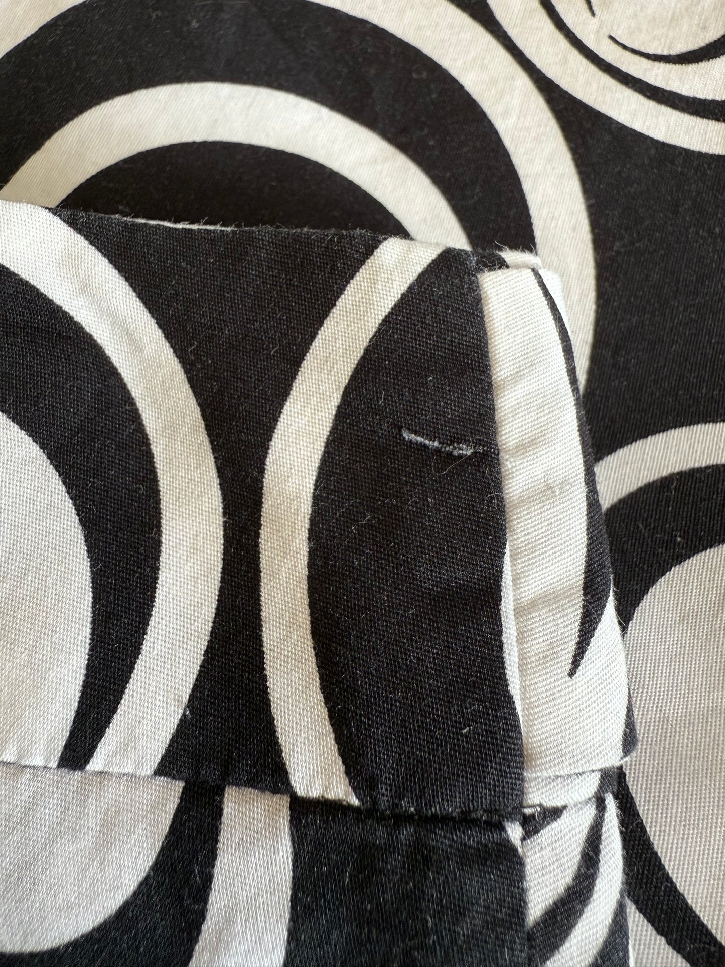 Jupe courte noire & blanche Orsay T.34