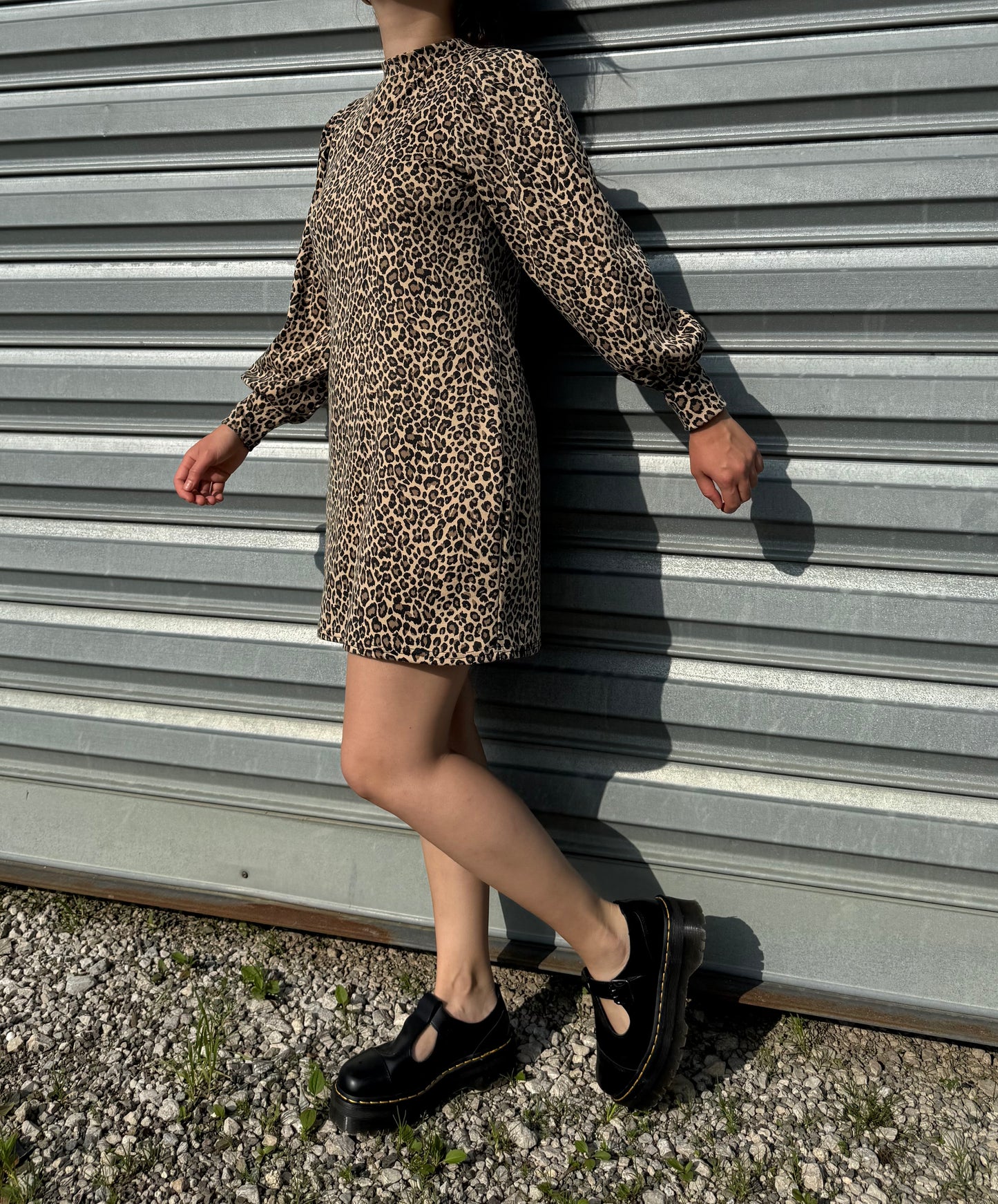 Robe léopard à manches longues Miss Selfridge T.S/M