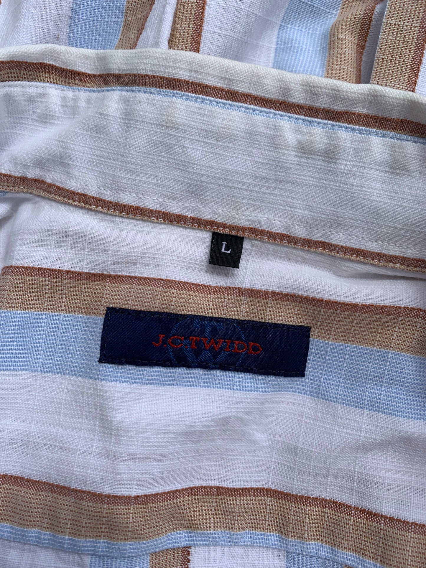 Chemise rayée J.C.Twidd T.L