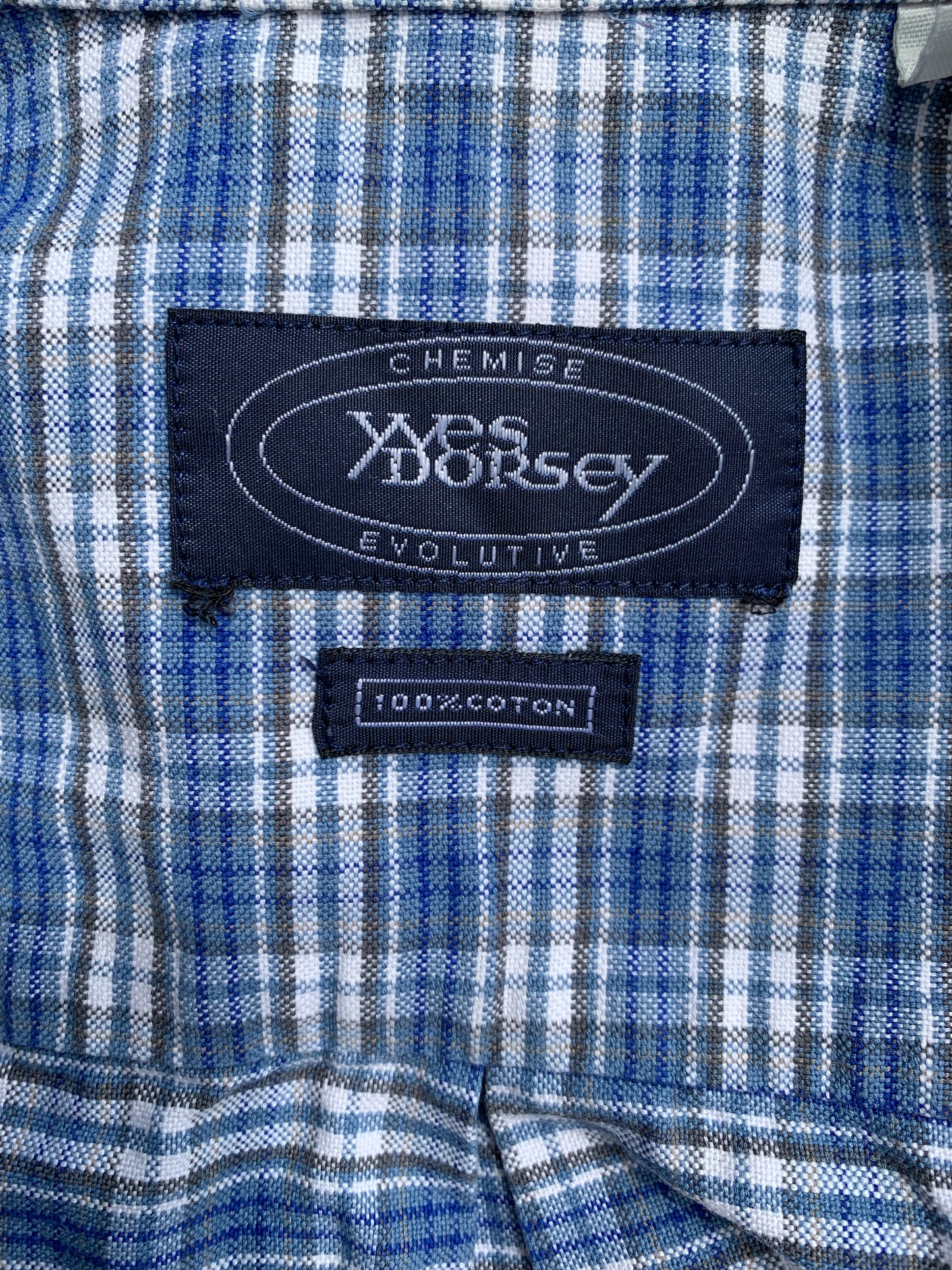 Chemise à carreaux Yves Dorsey T.L