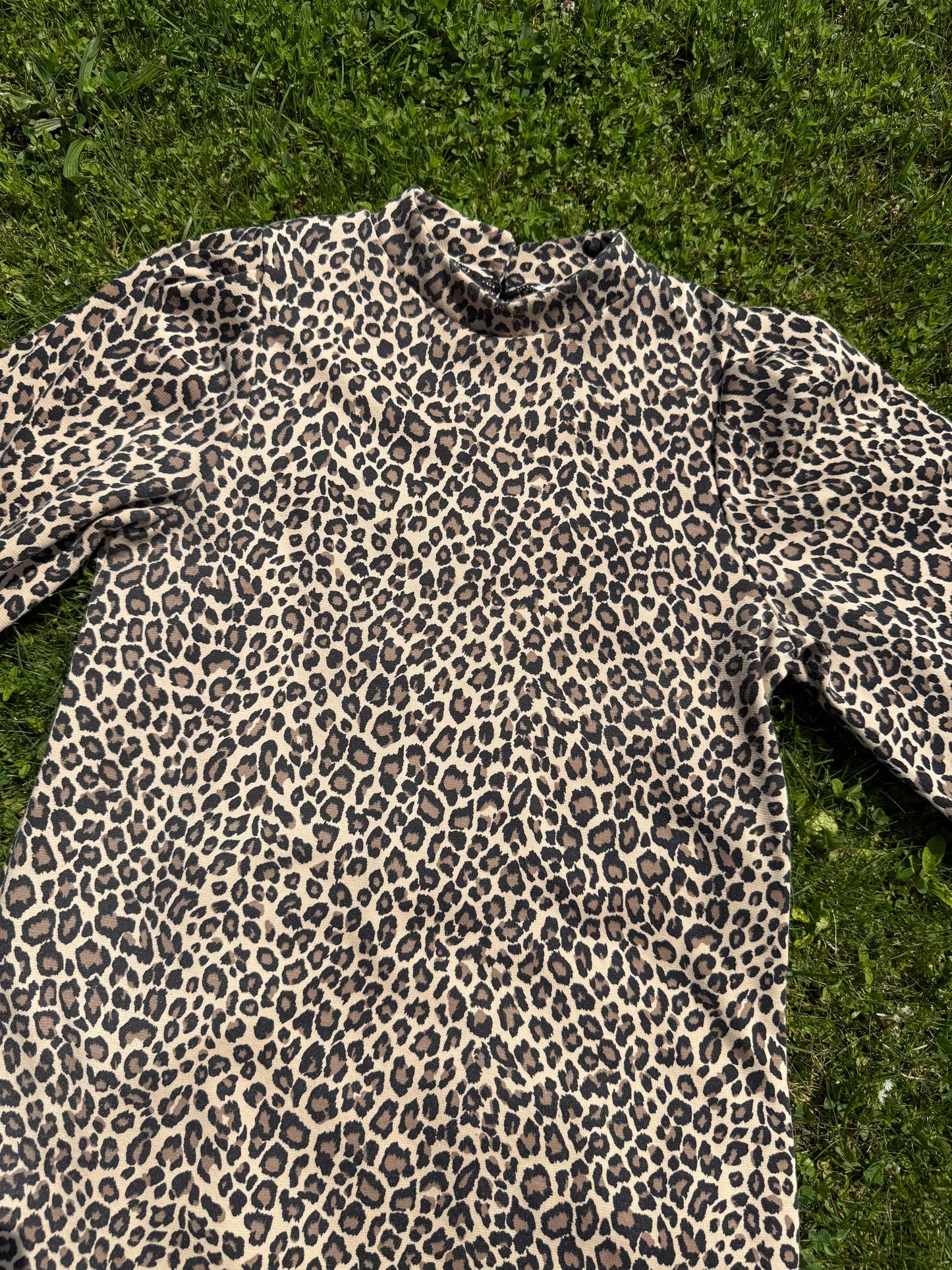 Robe léopard à manches longues Miss Selfridge T.S/M