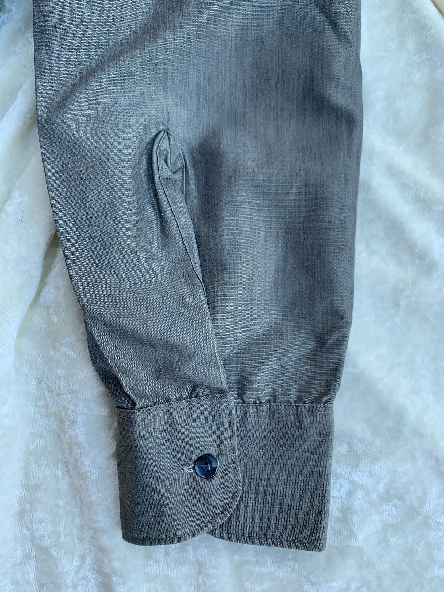 Chemise grise tergal