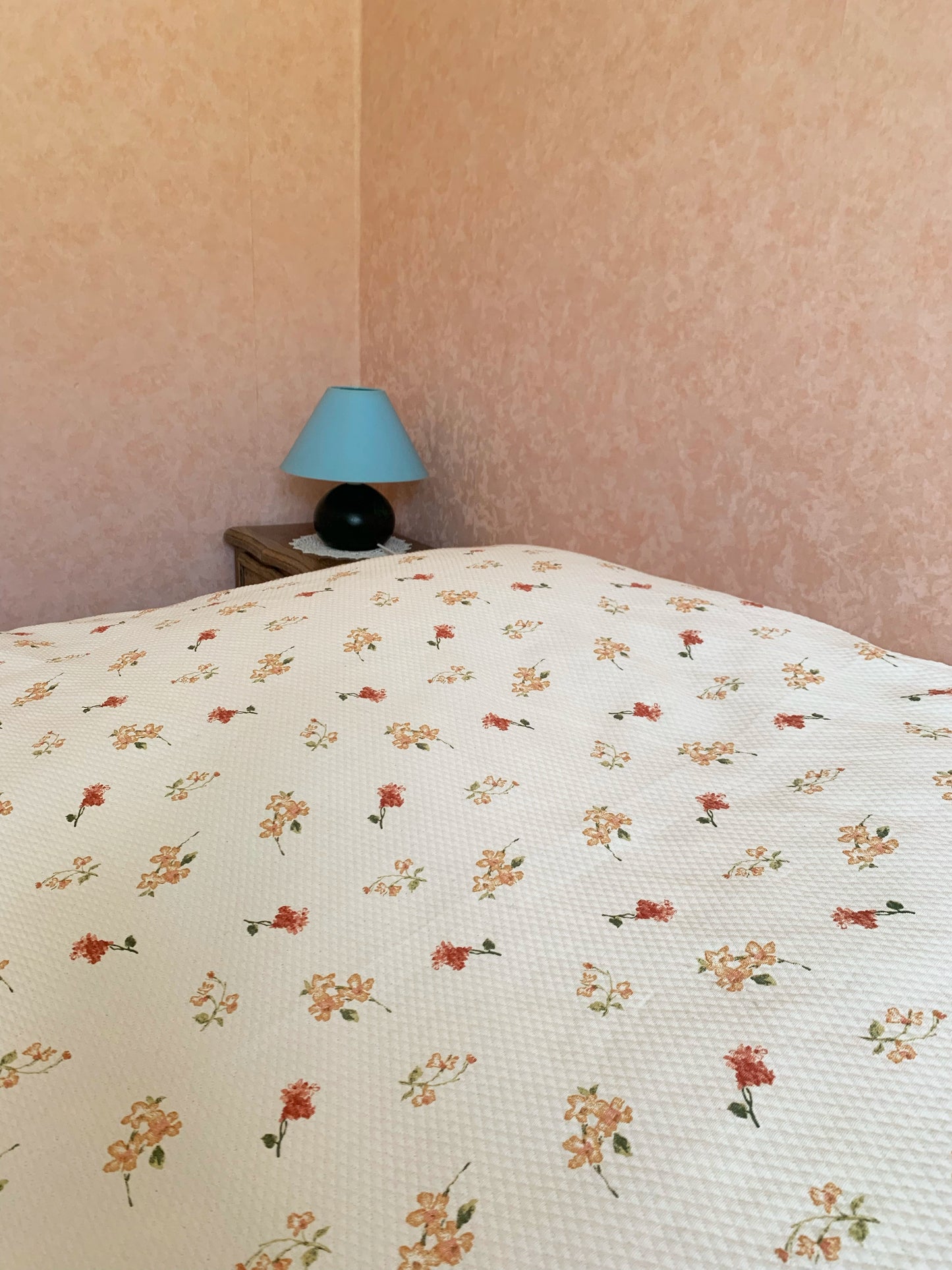 Couvre-lit fleuri Manuel Revert
