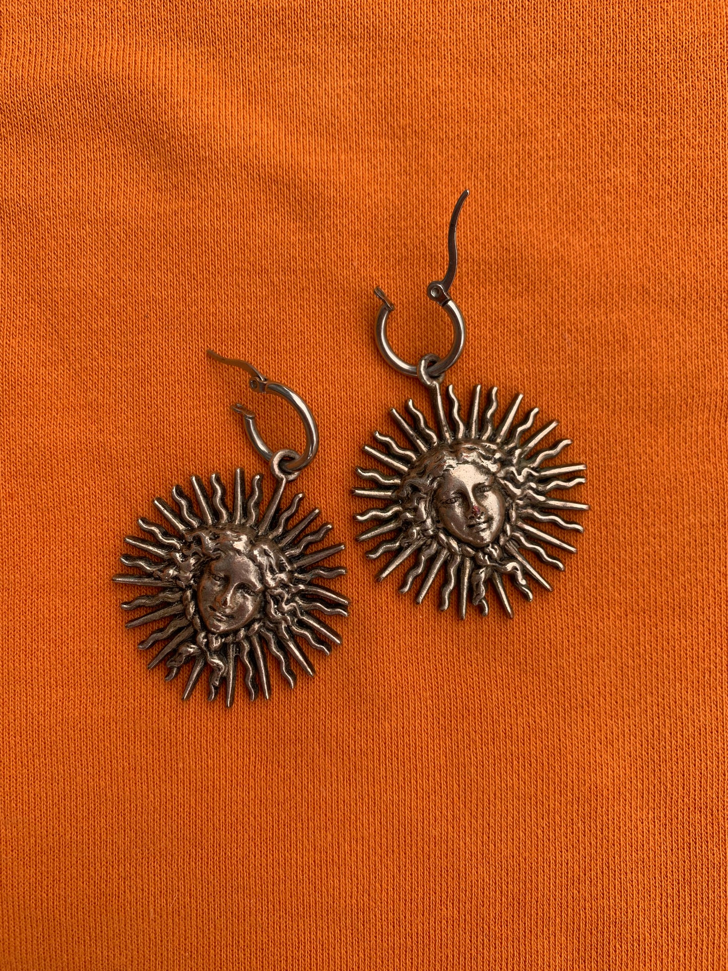 Boucles d'oreilles soleil
