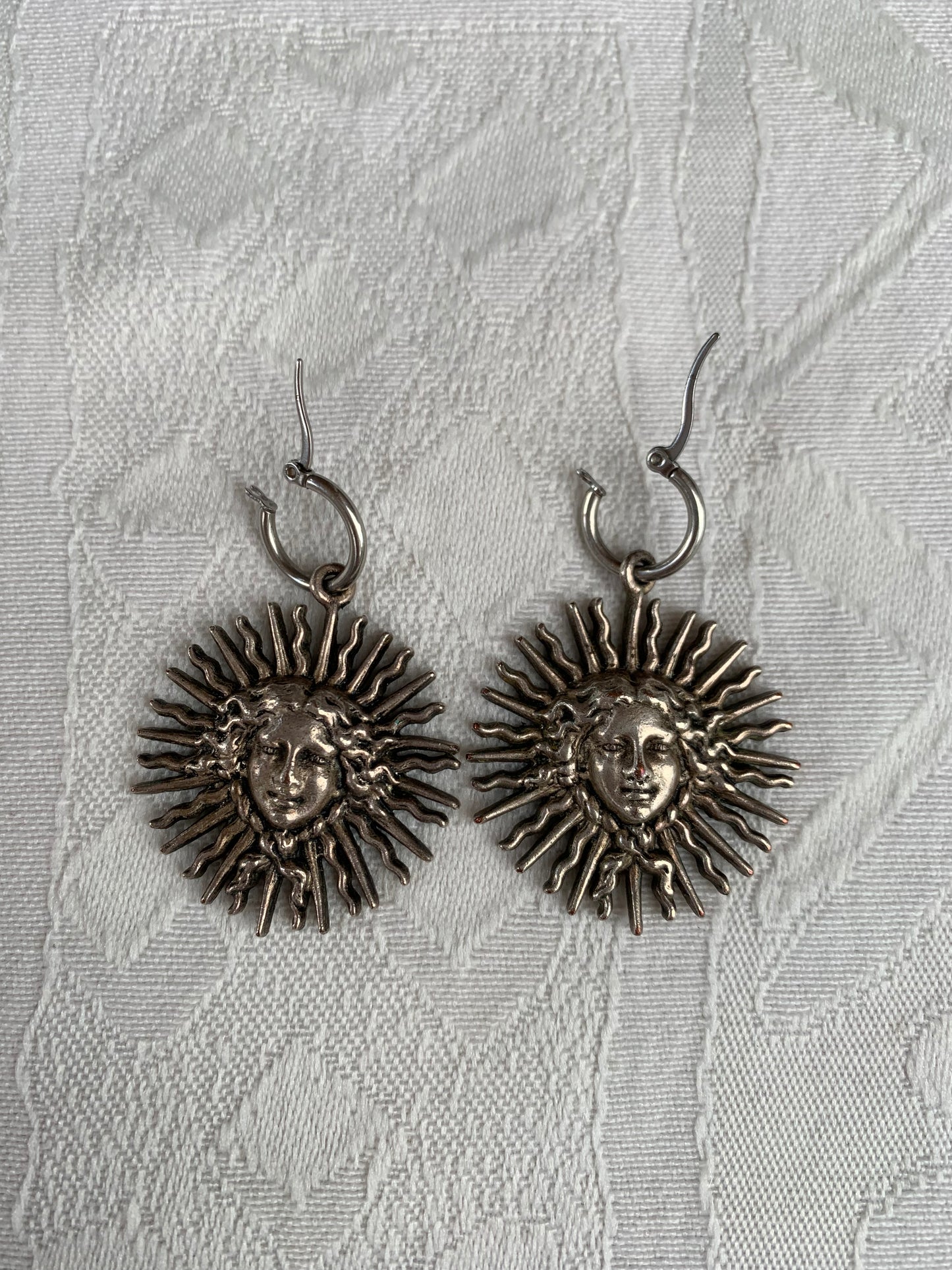 Boucles d'oreilles soleil