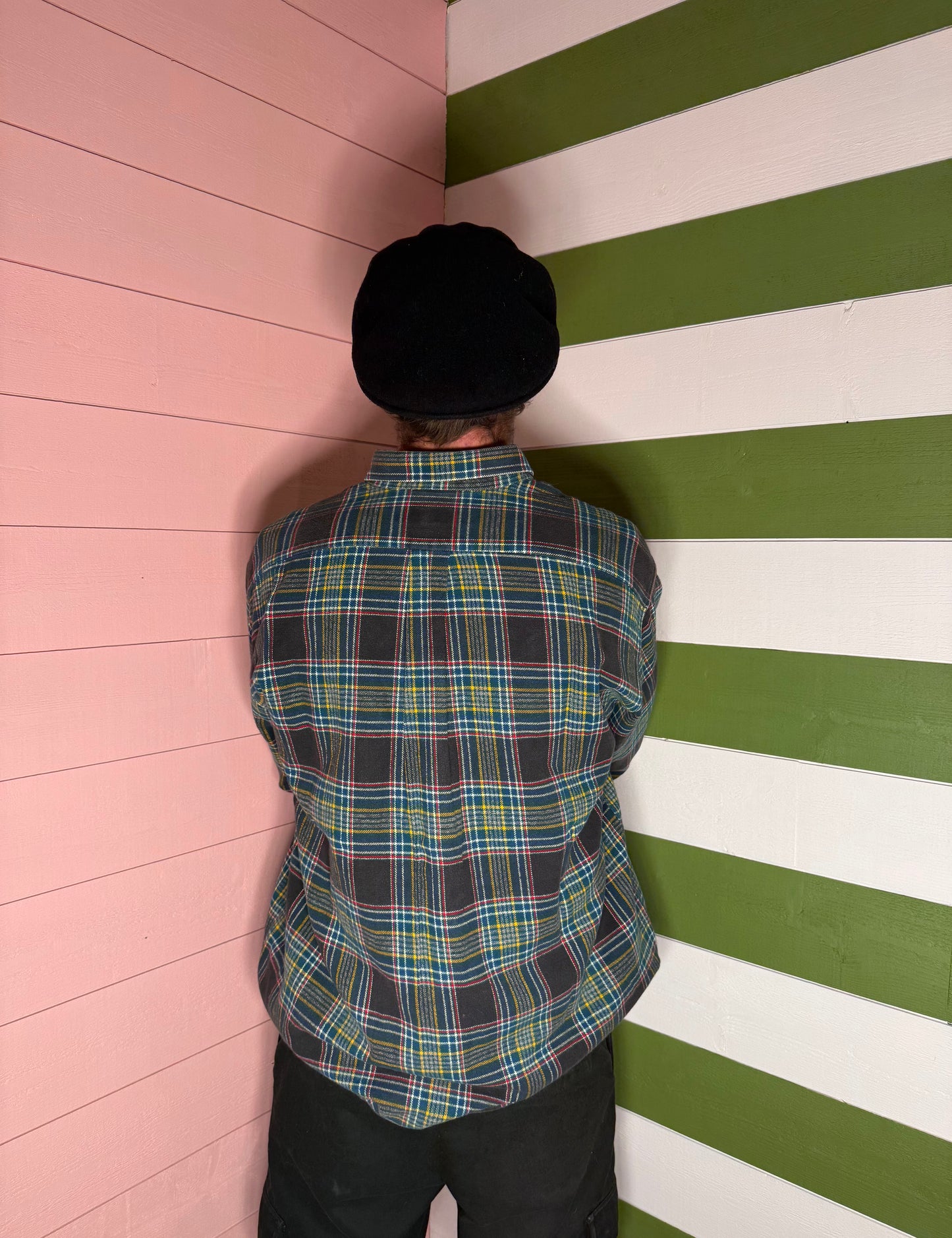 Chemise à carreaux Old England Paris 100% coton T.L