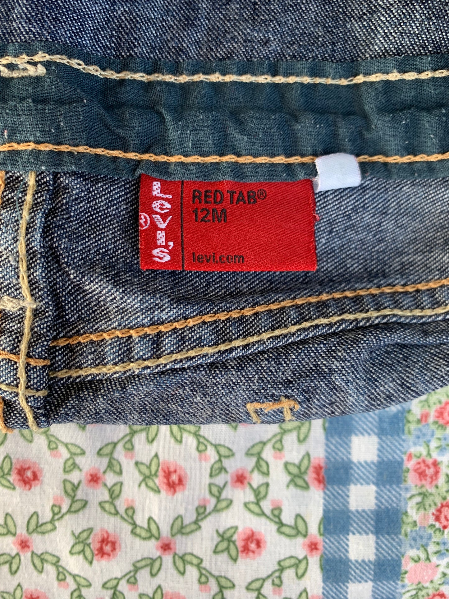 Robe en jean Levis 12 mois
