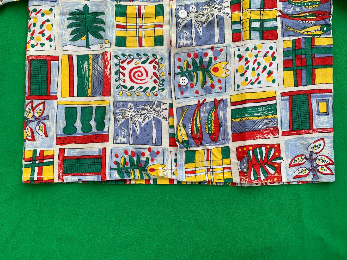 Chemise à motifs enfant T.2-3 ans