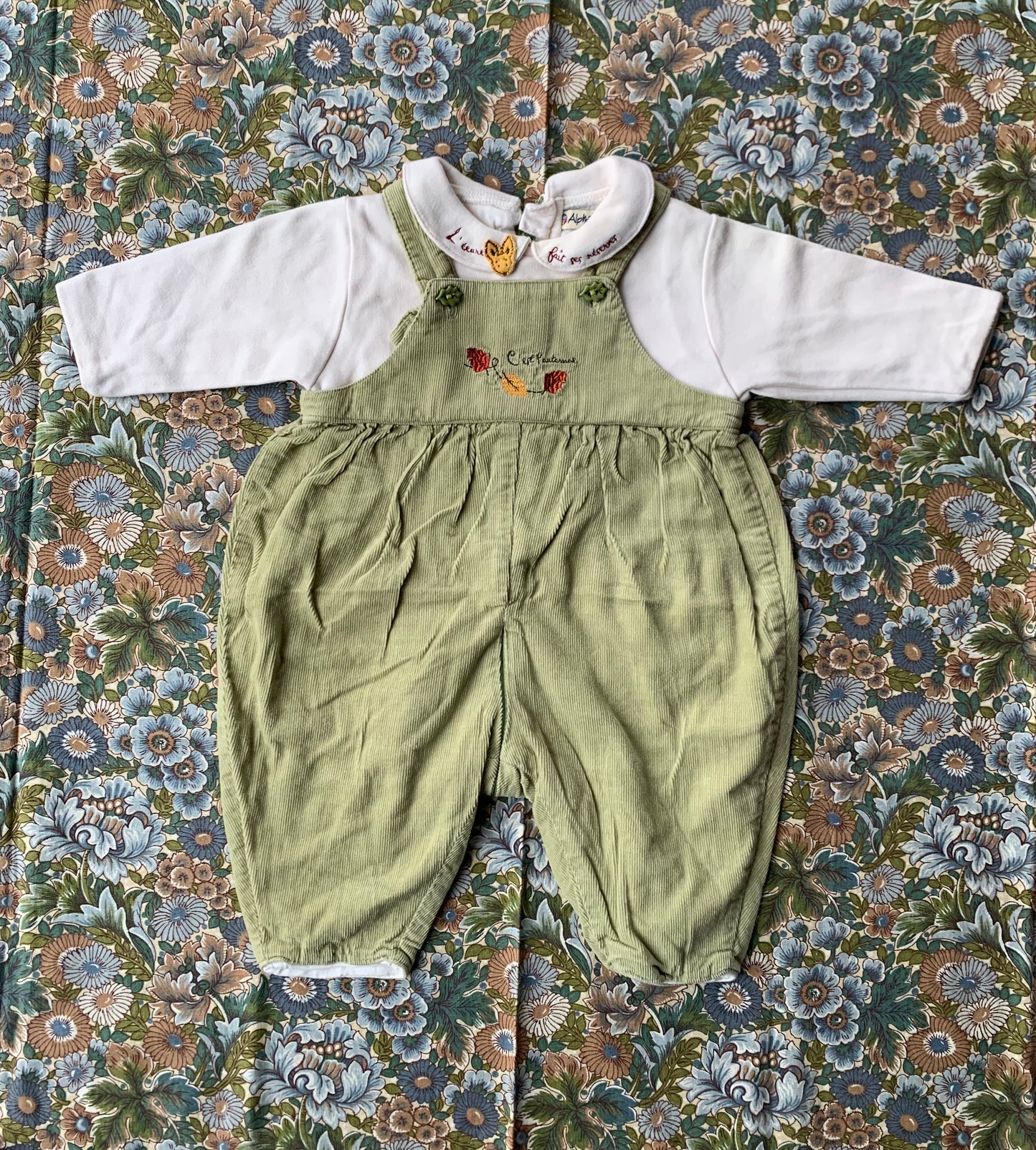 Tenue Alphabet "C'est l'automne" T.6 mois
