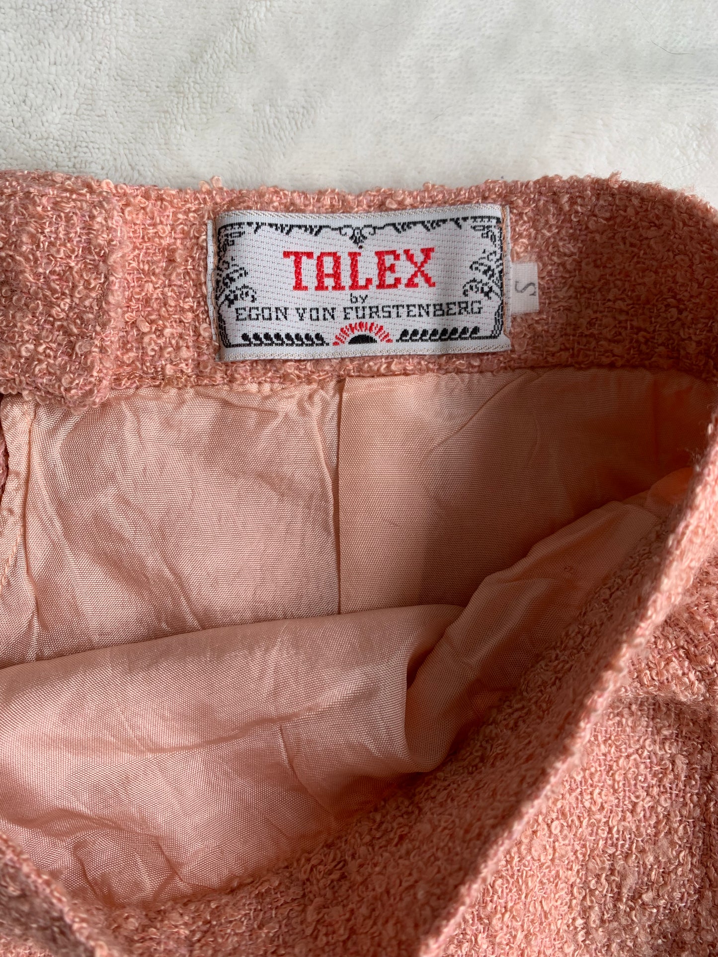 Jupe droite mi-longue Talex T.32 / 34