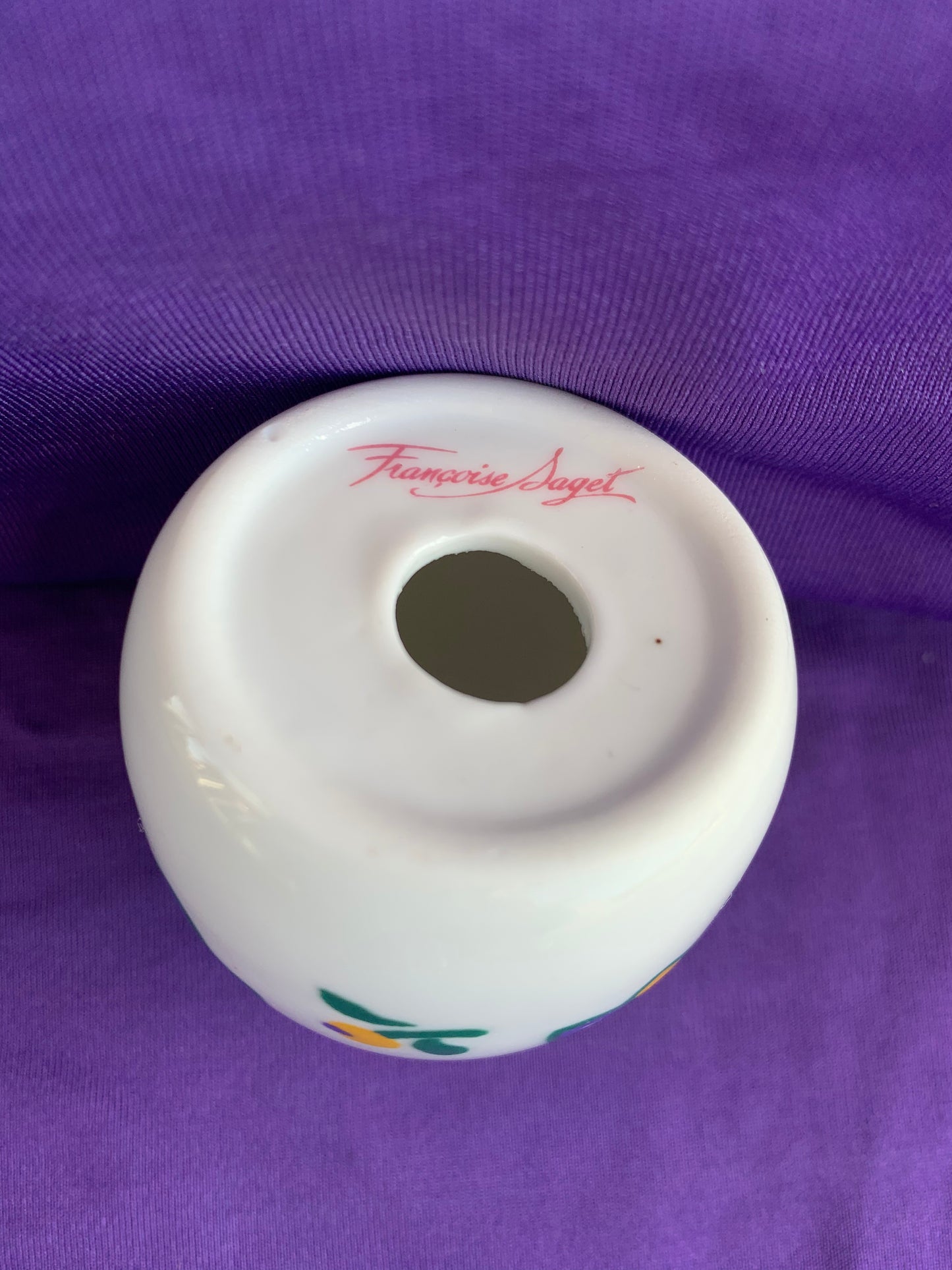 Salière & poivrière en porcelaine Françoise Saget