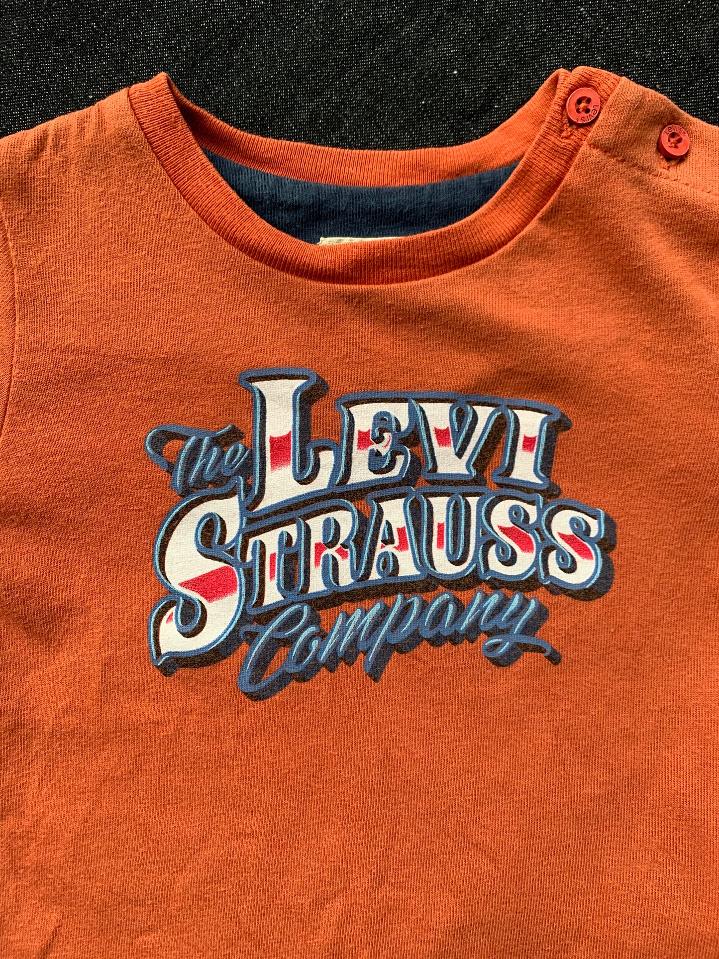 T-shirt à manches longues Levi Strauss & Co. T.12 mois
