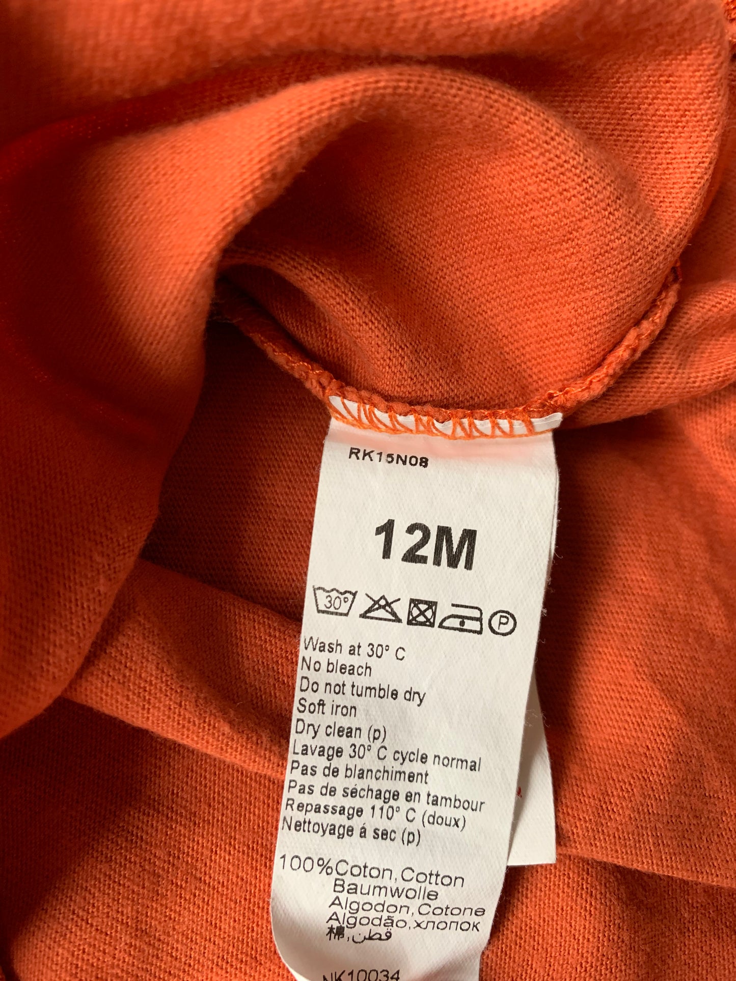 T-shirt à manches longues Levi Strauss & Co. T.12 mois