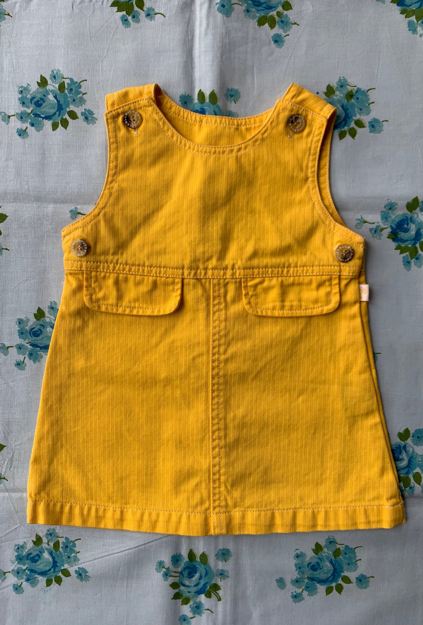 Robe jaune Cadet Rousselle T.6 mois