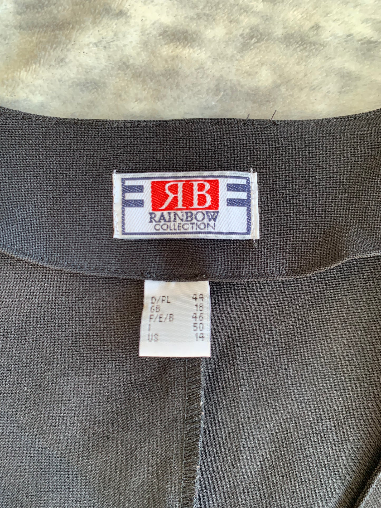 Gilet de costume noir T.46