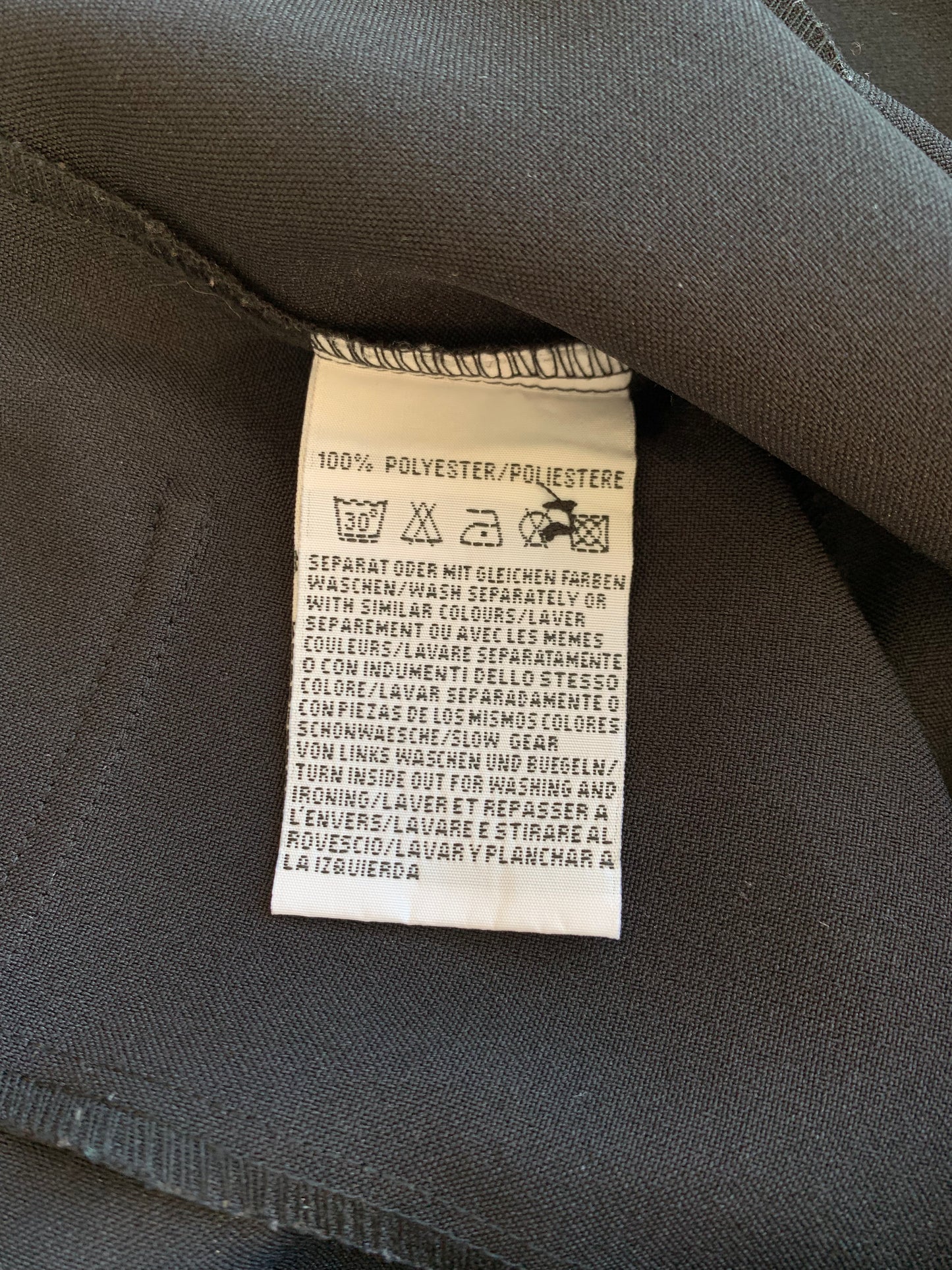 Gilet de costume noir T.46