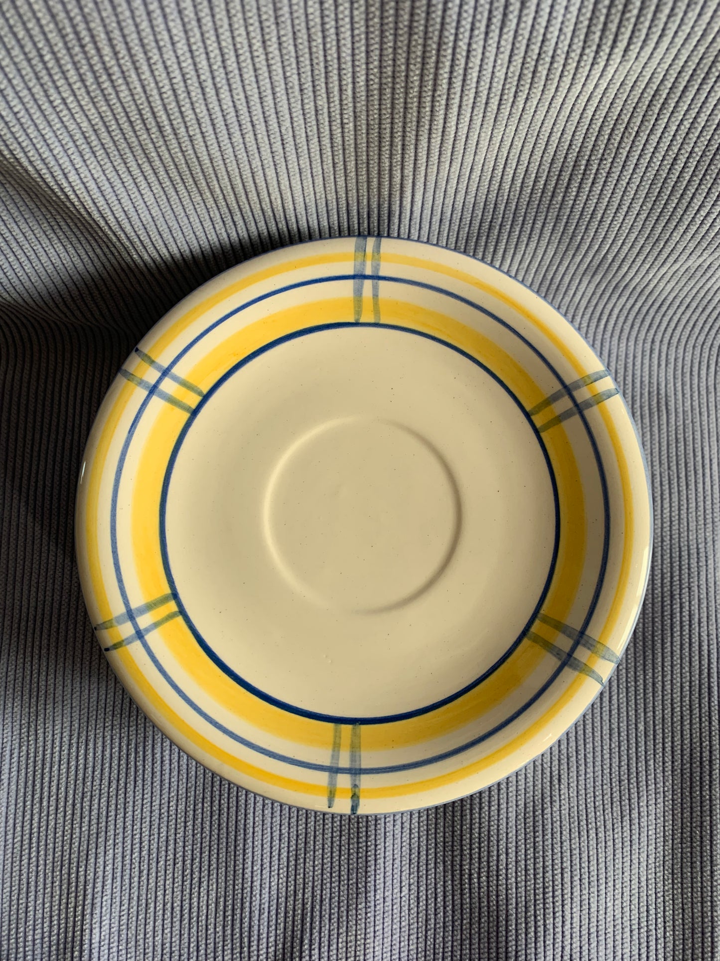 Six assiettes à dessert Miso Italian Hand Painted Superstone
