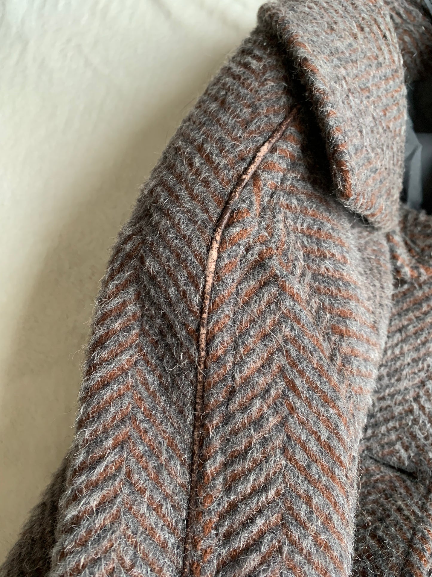 Manteau d'hiver pure laine de lama T.S-M