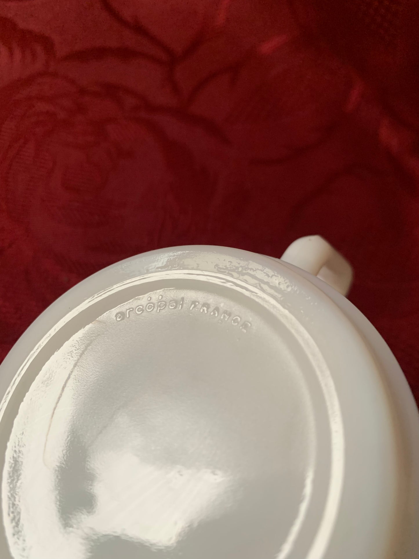 Trois tasses Arcopal France vintage