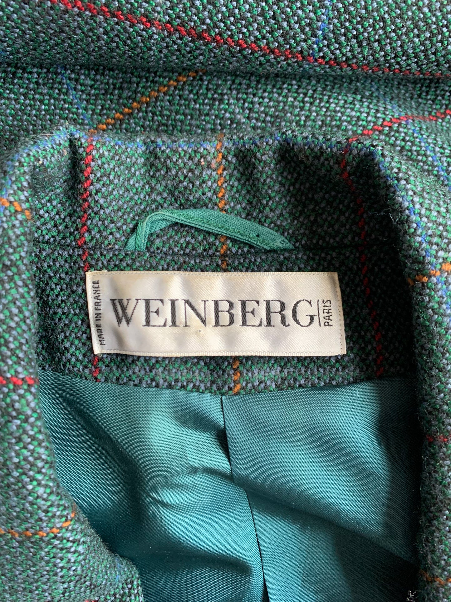 Ensemble tailleur veste & jupe Weinberg T.42