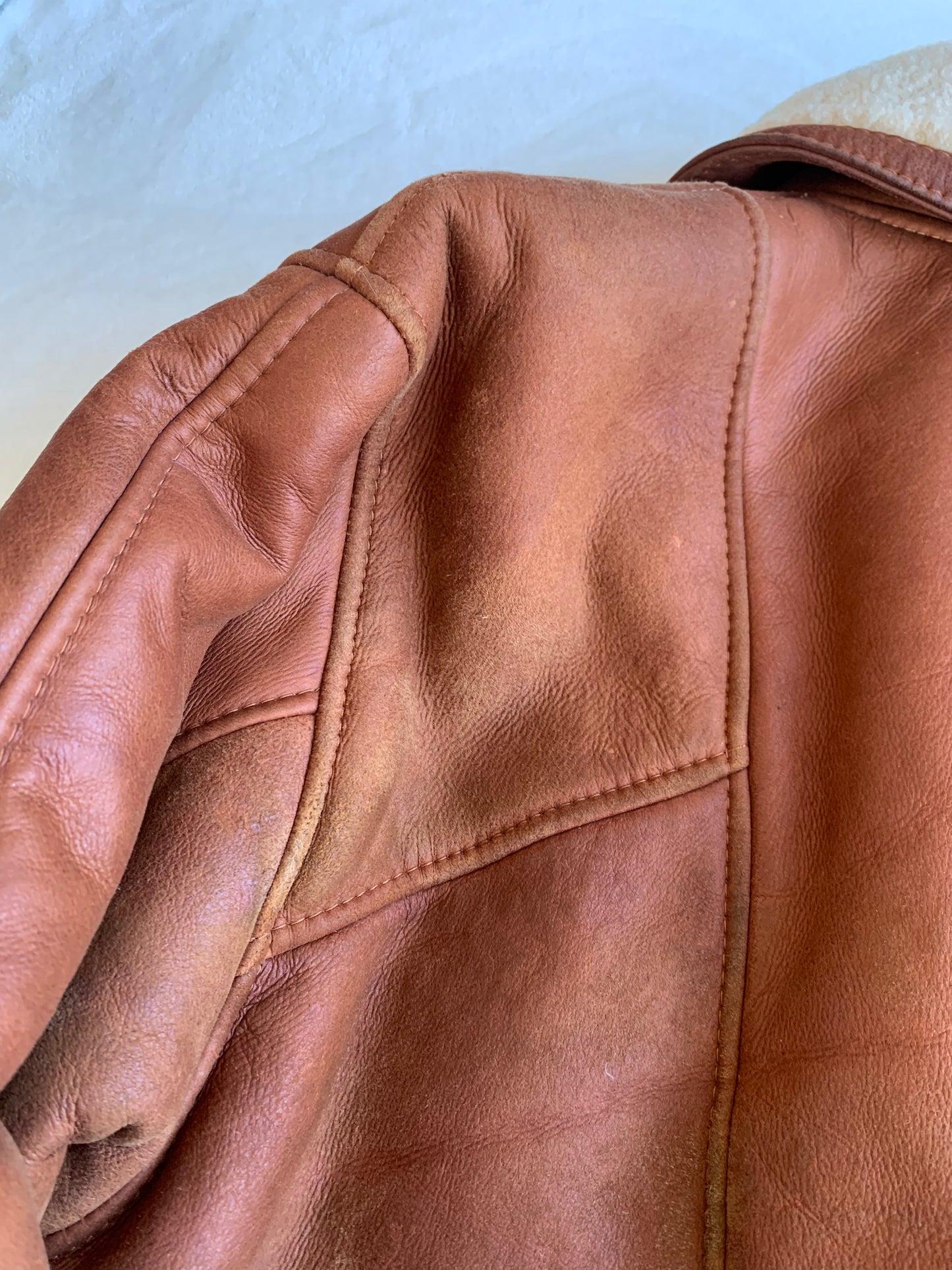 Manteau 100% cuir Nappalan Argus T.48