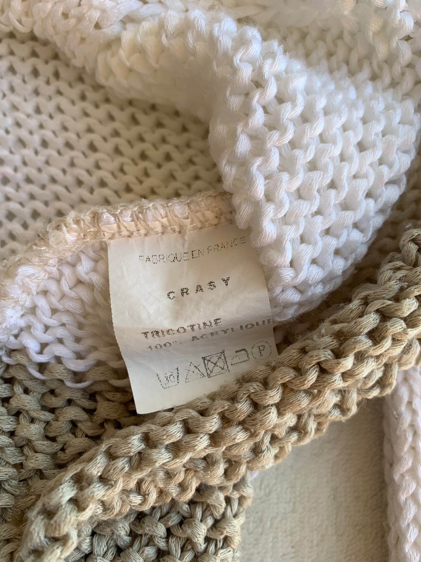 Gilet en tricot T.S-M