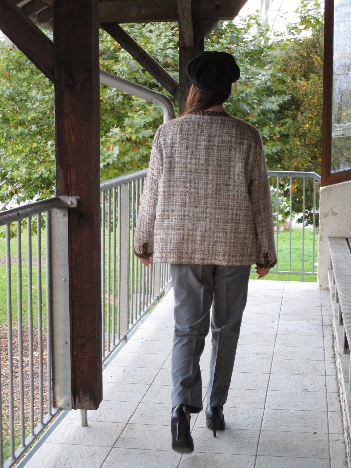 Veste en Tweed T.M-L