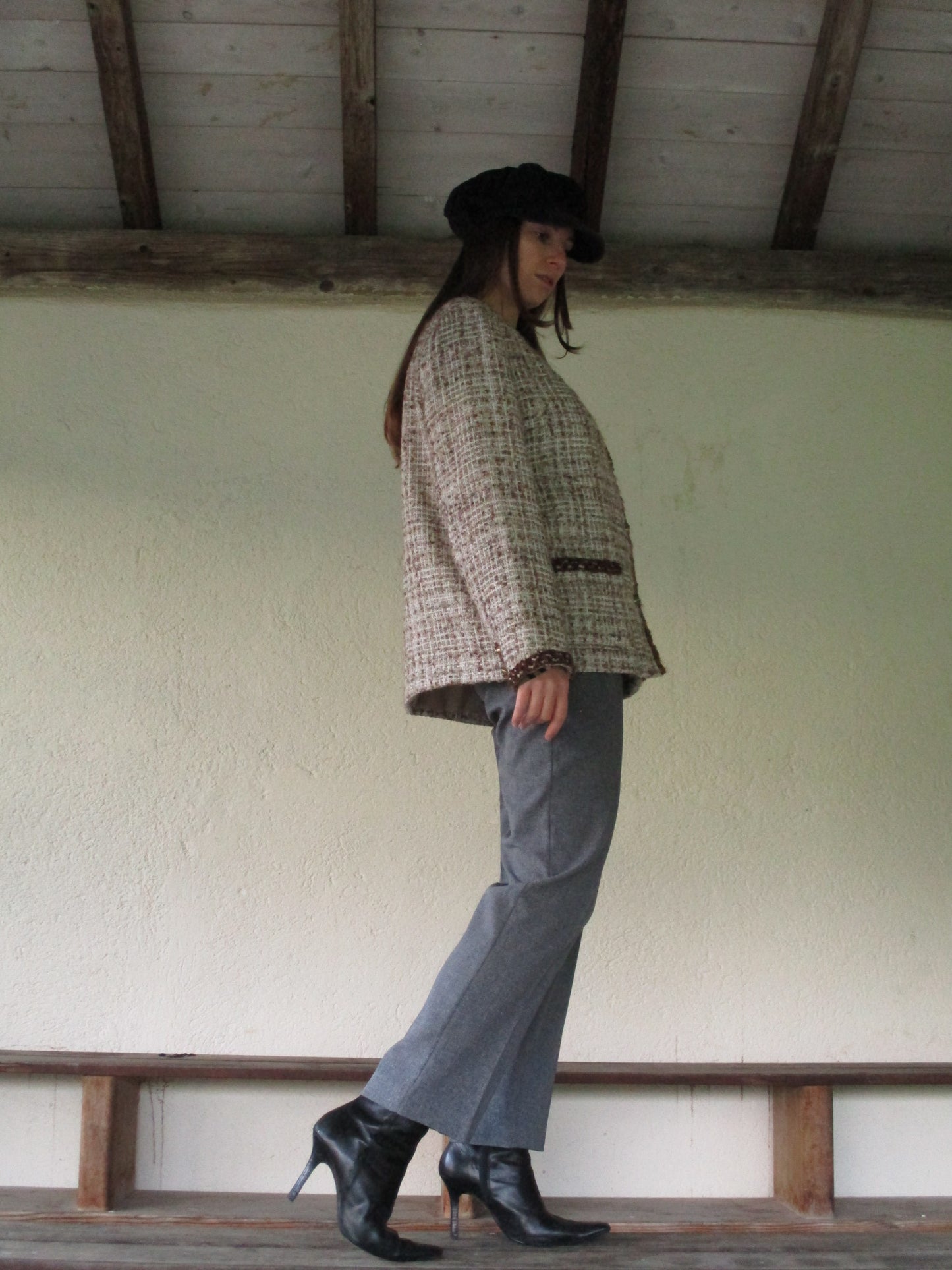 Veste en Tweed T.M-L