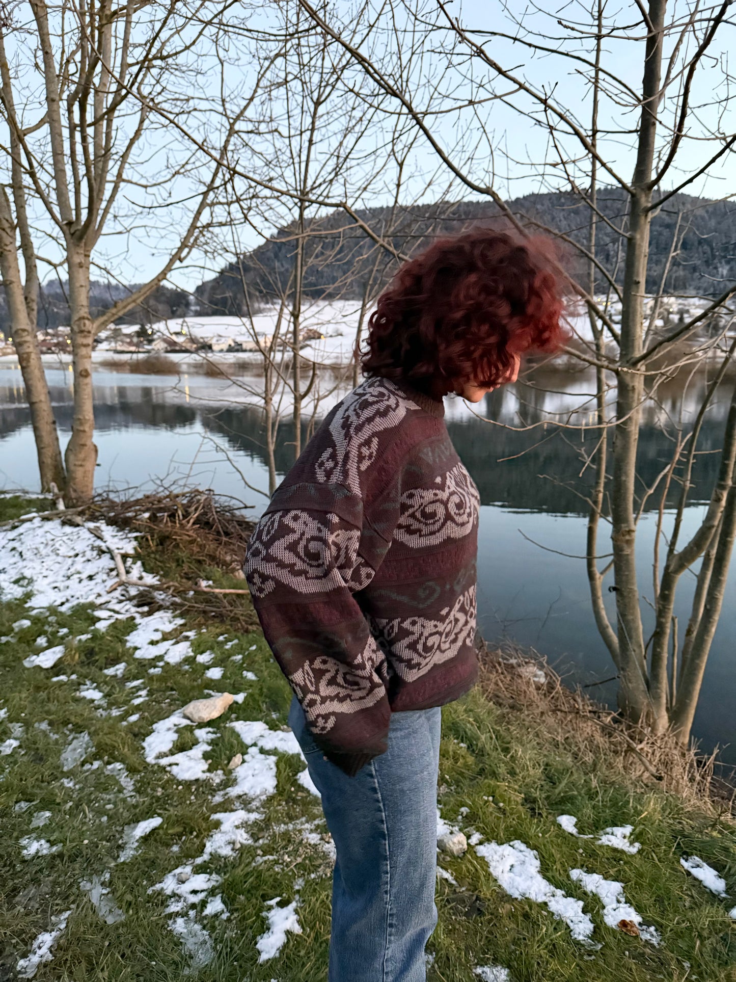 Pull d'hiver vintage Devred 1902 T. L