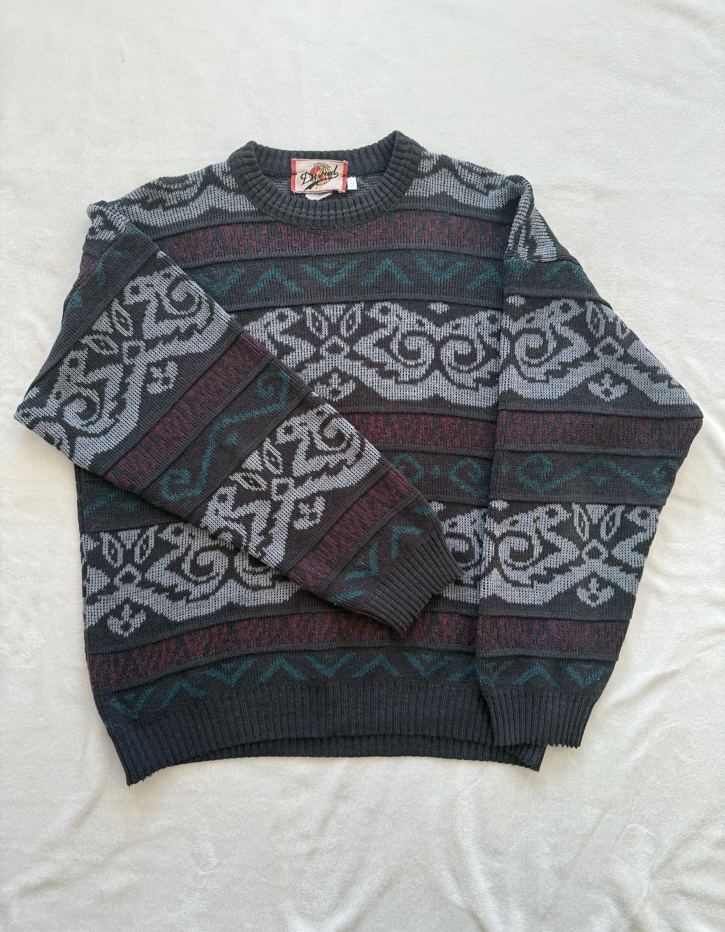 Pull d'hiver vintage Devred 1902 T. L