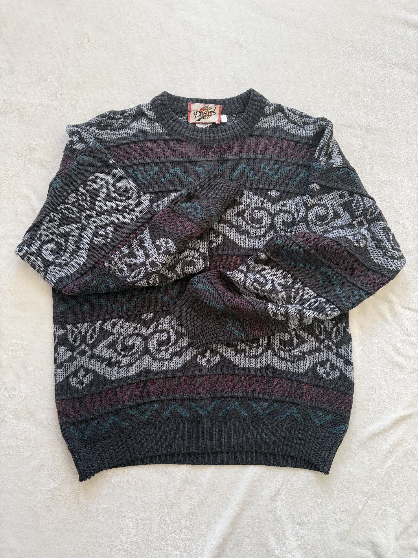 Pull d'hiver vintage Devred 1902 T. L