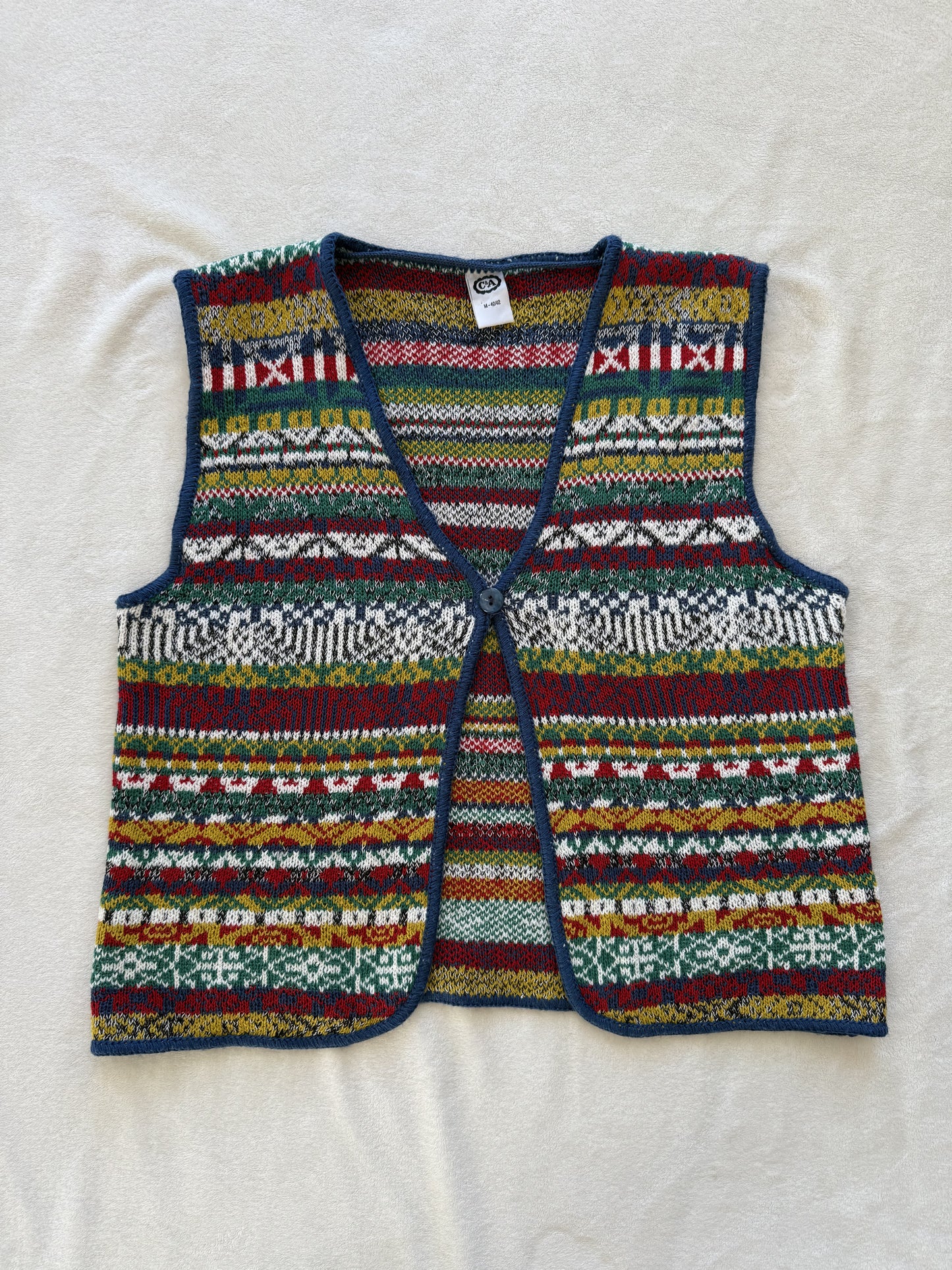Gilet sans manches coloré T.M