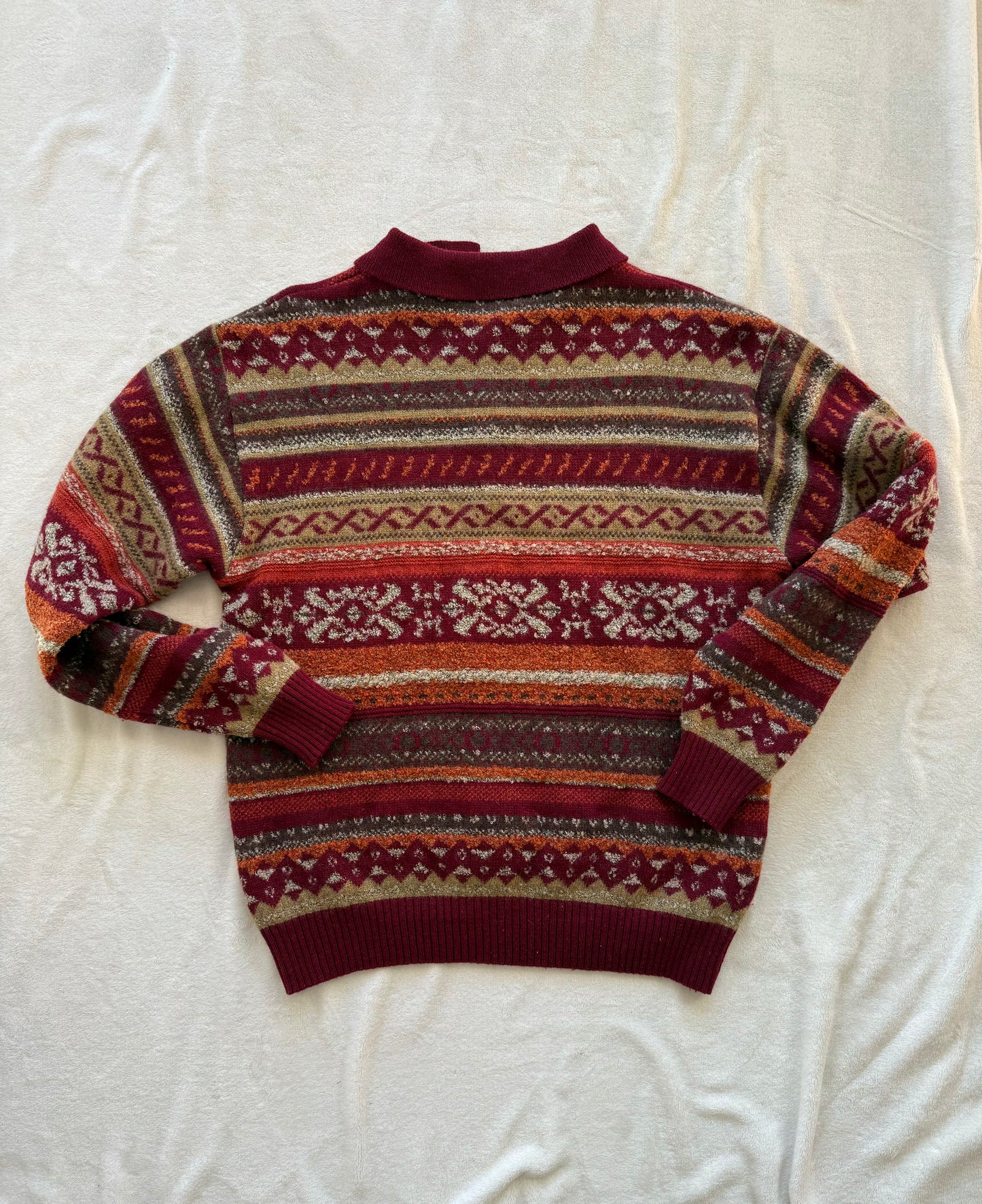 Pull d'hiver vintage Glou T.M